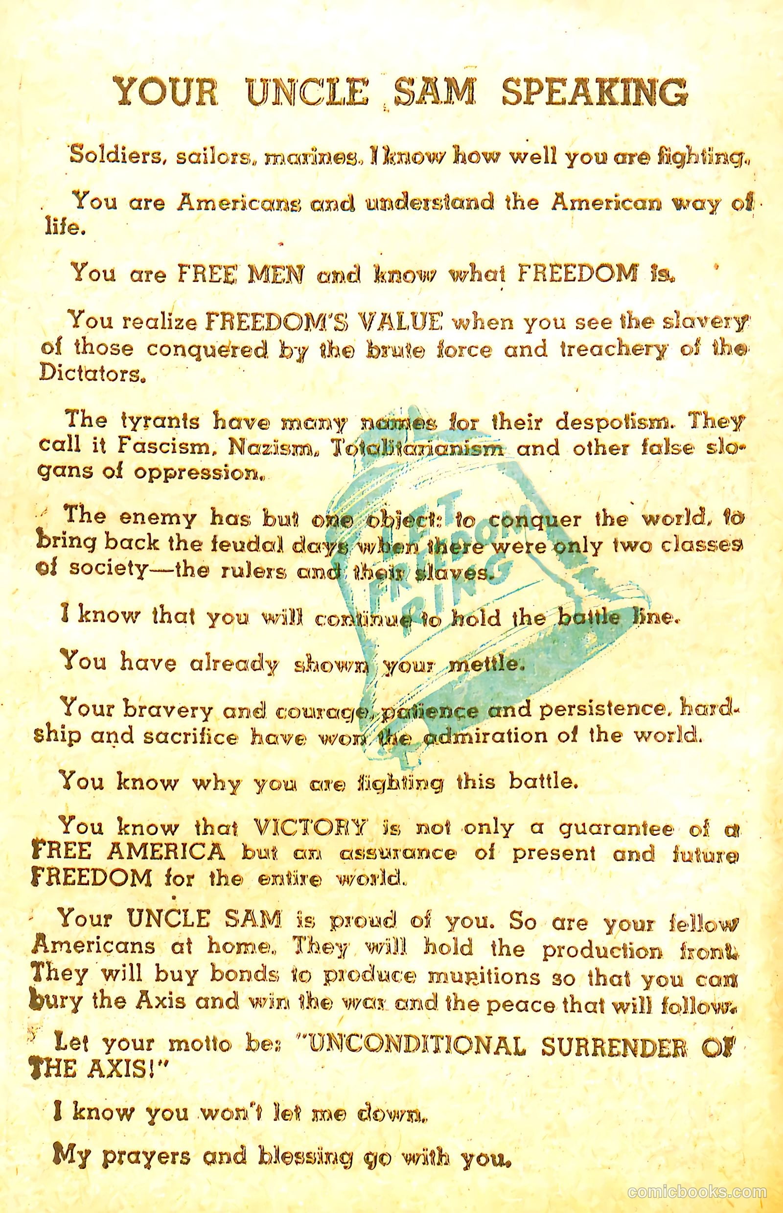 Yankee Comics #4 (1942) — page 65 of 67