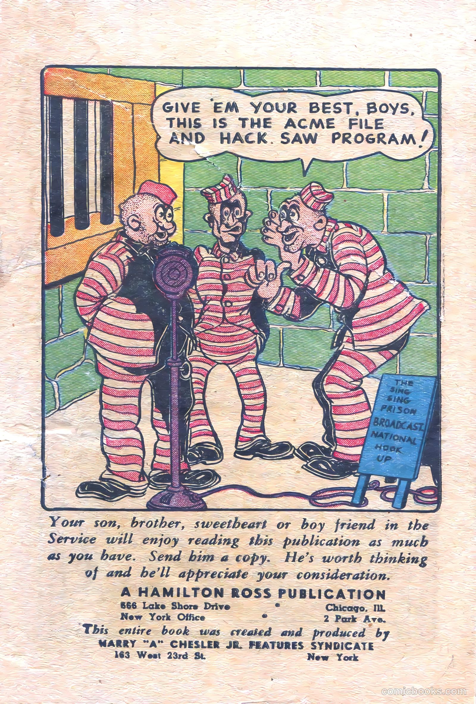 Yankee Comics #5 (1943) — page 3 of 69