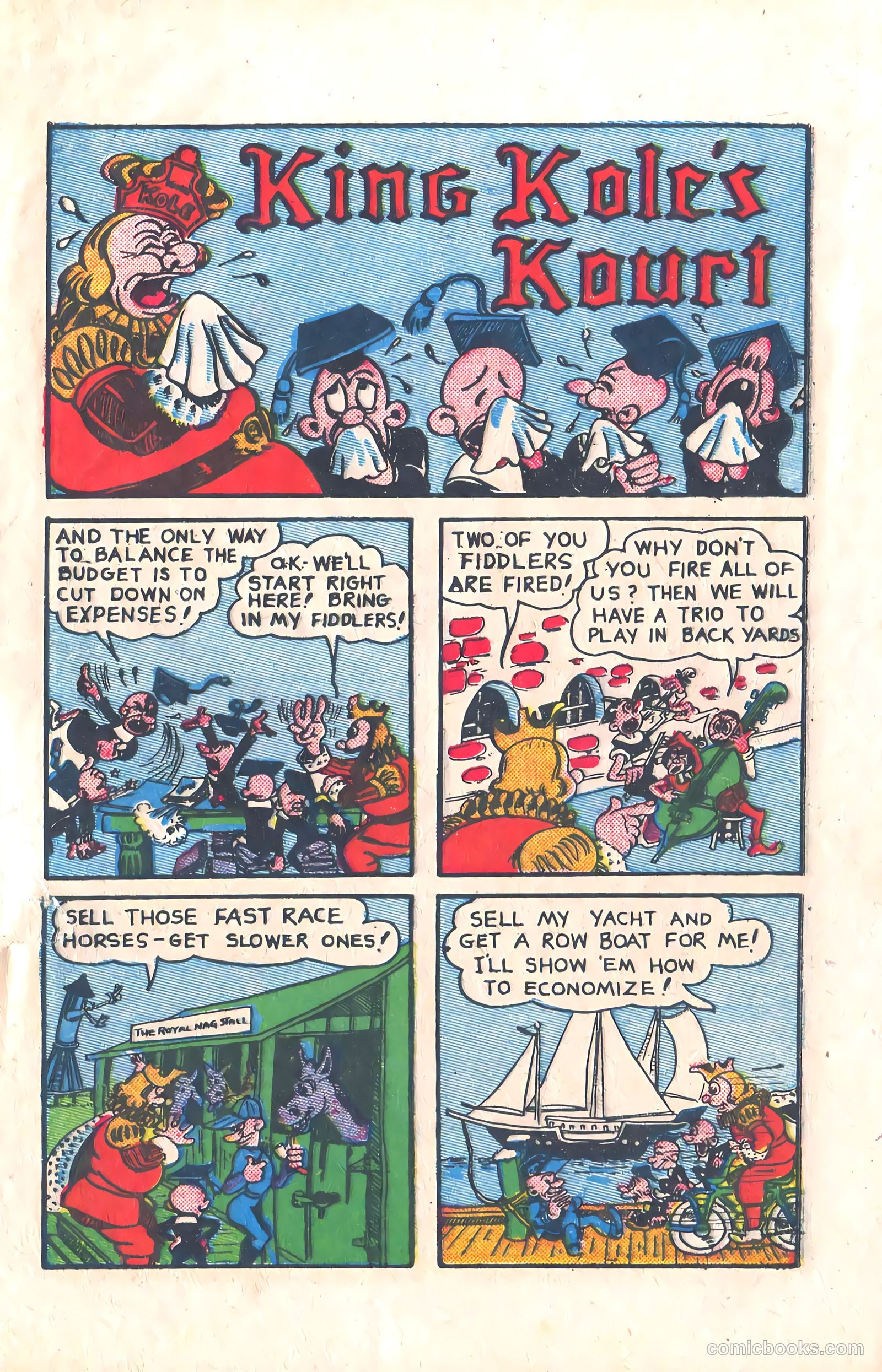 Yankee Comics #5 (1943) — page 7 of 69