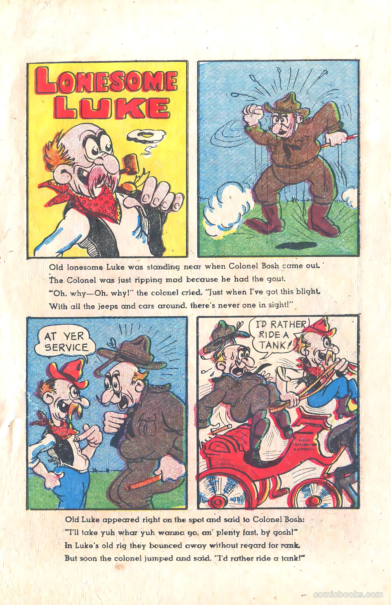Yankee Comics #5 (1943) — page 11 of 69