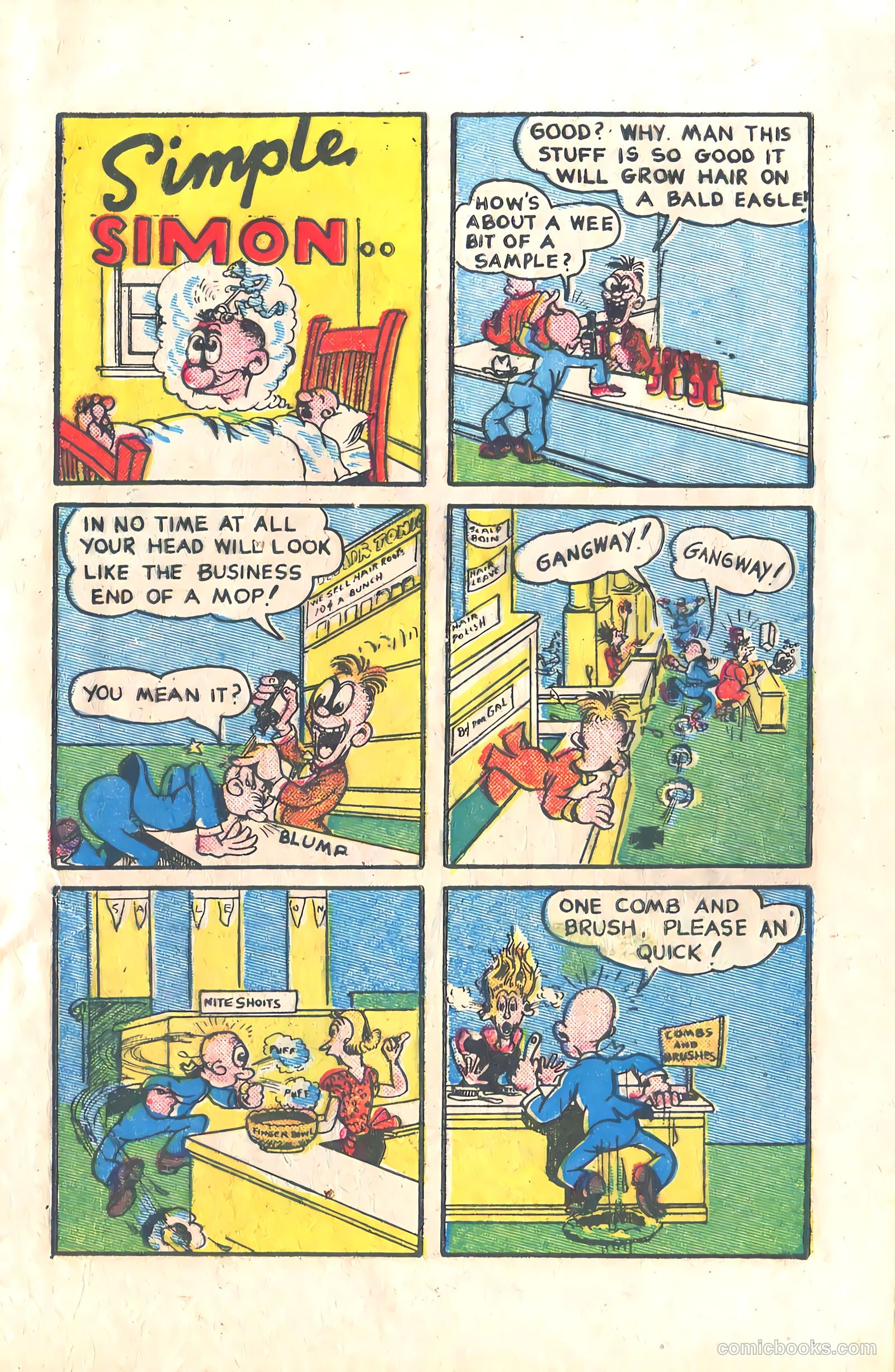 Yankee Comics #5 (1943) — page 17 of 69