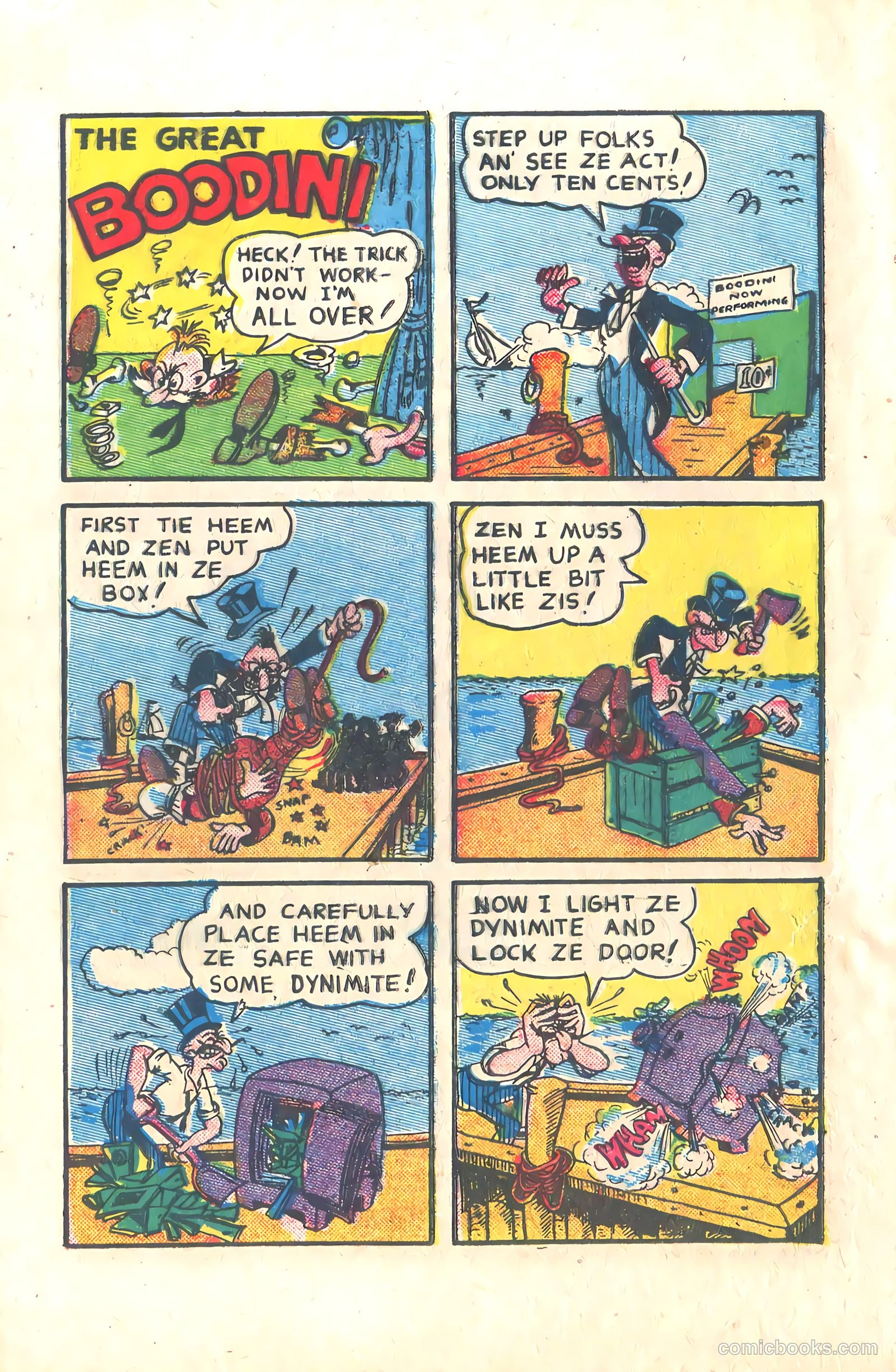 Yankee Comics #5 (1943) — page 20 of 69