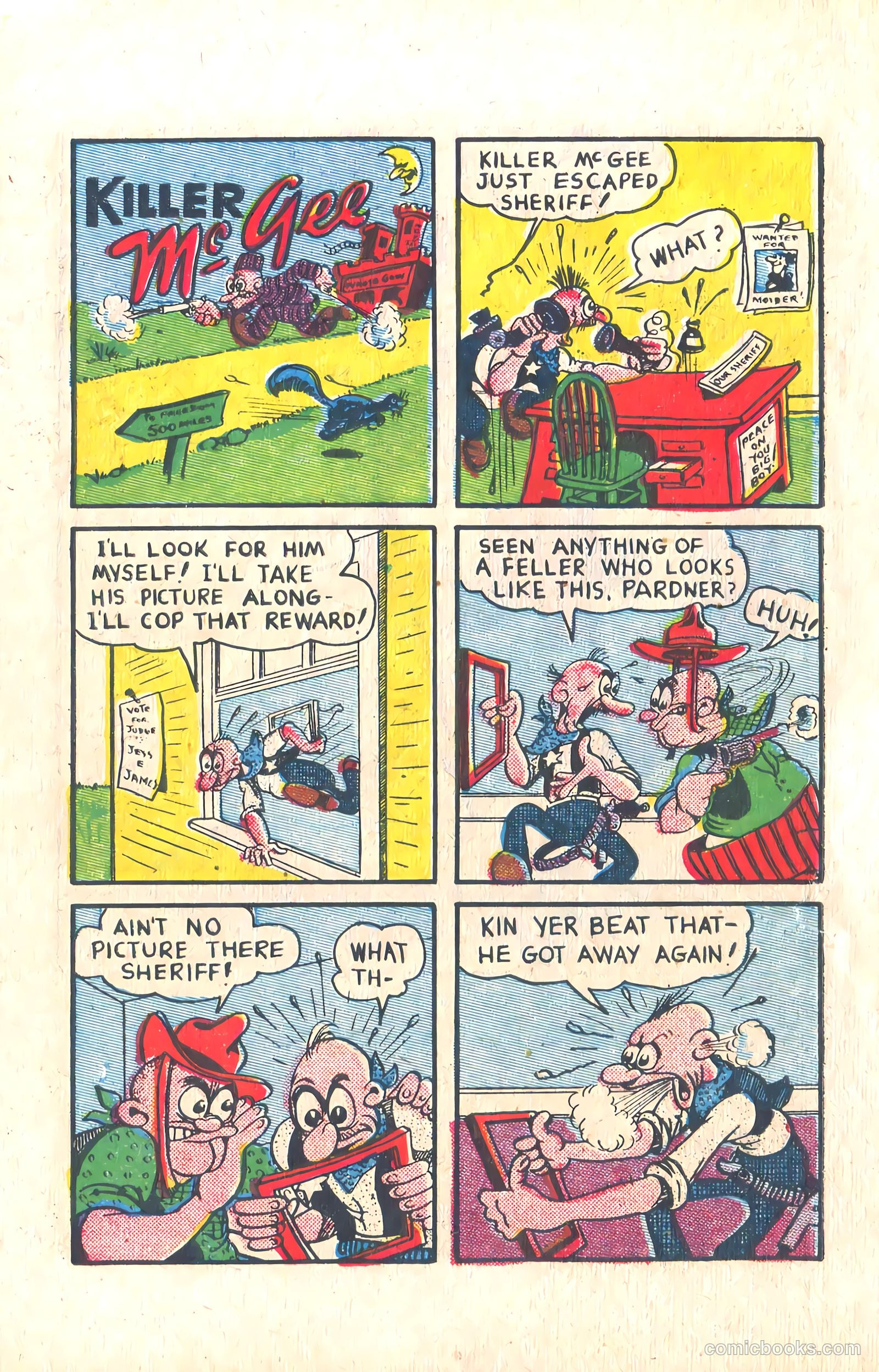 Yankee Comics #5 (1943) — page 24 of 69
