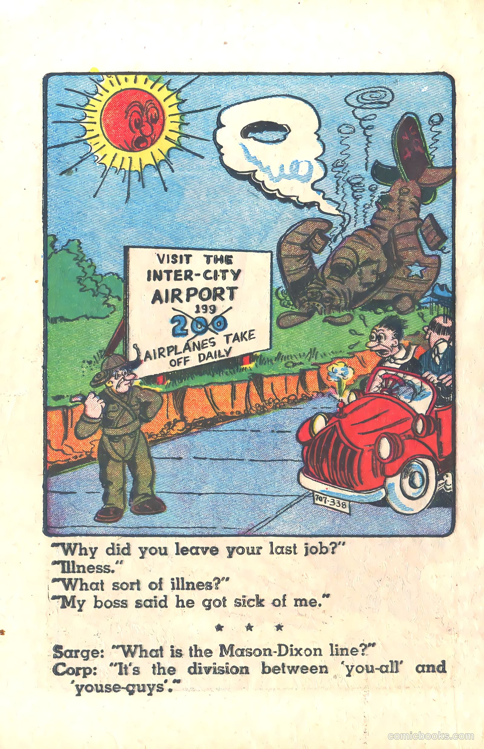 Yankee Comics #5 (1943) — page 35 of 69