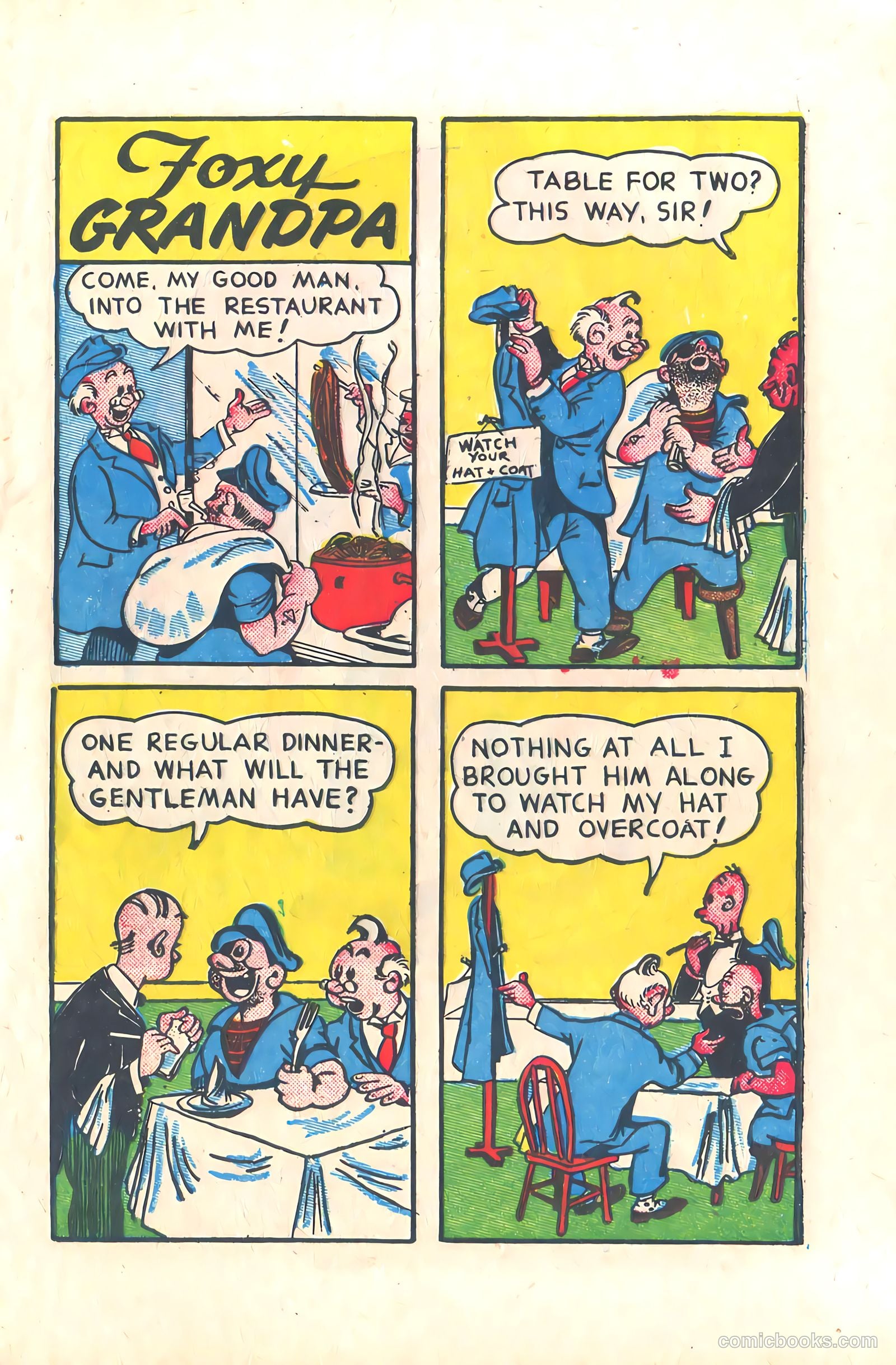 Yankee Comics #5 (1943) — page 38 of 69