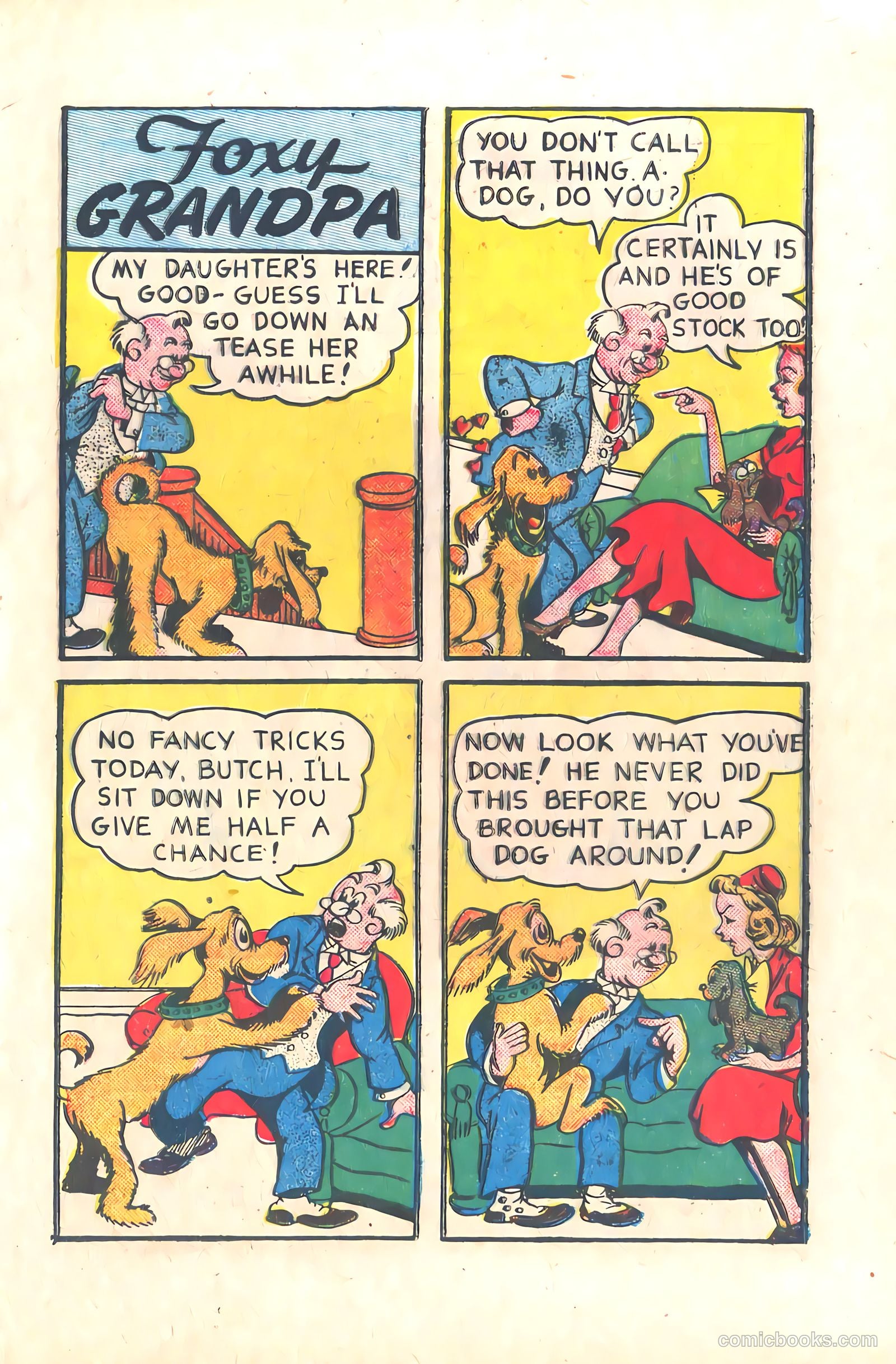 Yankee Comics #5 (1943) — page 40 of 69