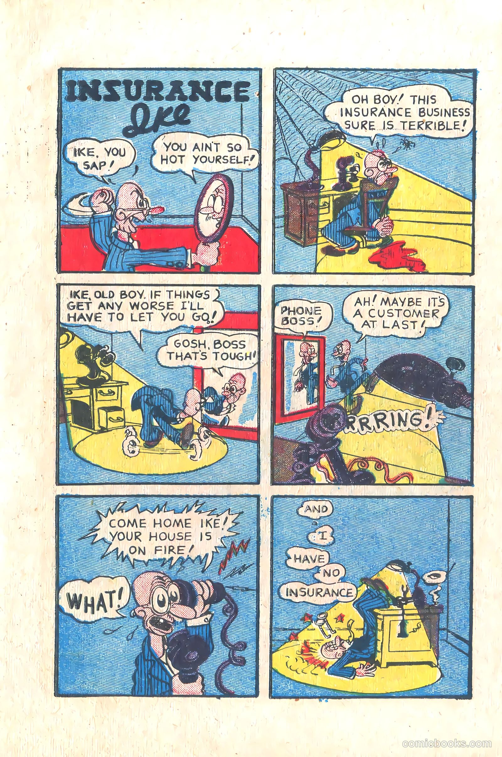 Yankee Comics #5 (1943) — page 50 of 69