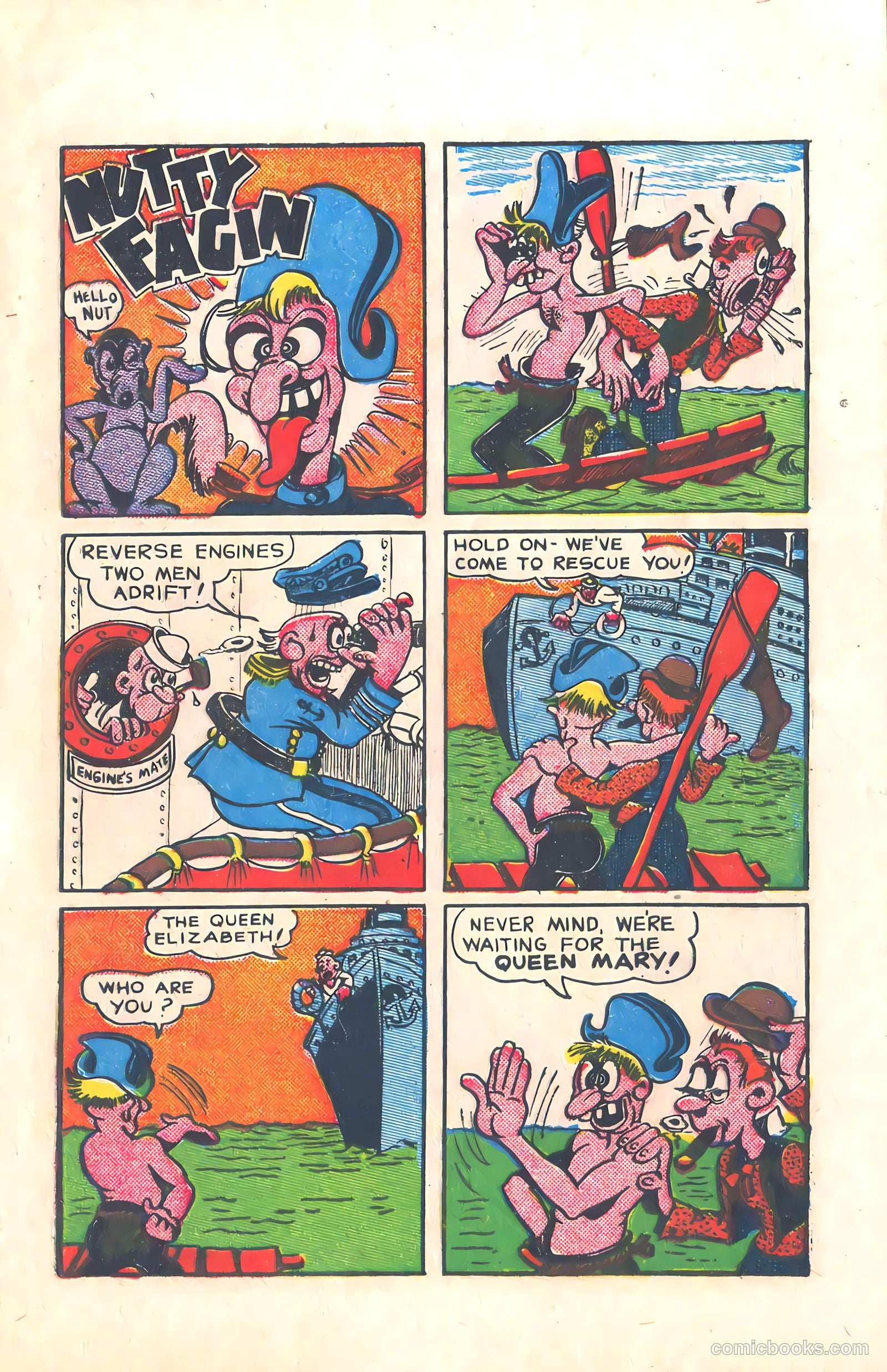 Yankee Comics #5 (1943) — page 62 of 69