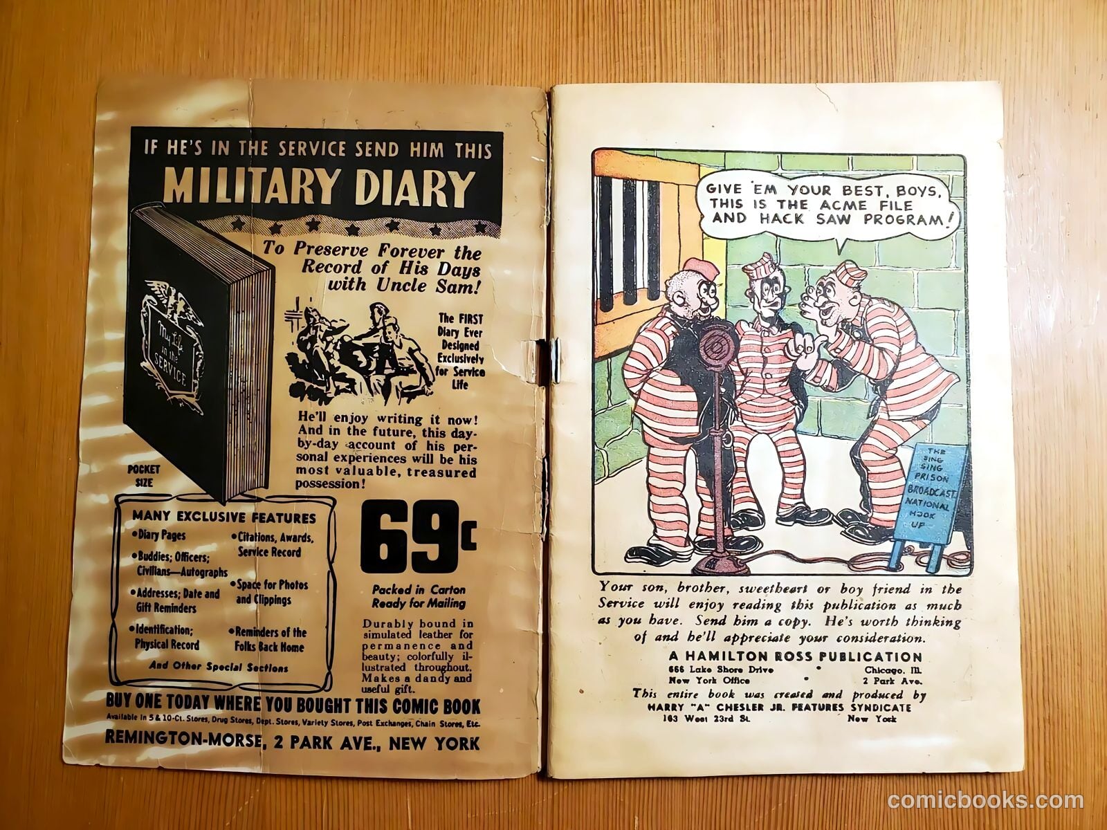 Yankee Comics #5 (1943) — page 68 of 69