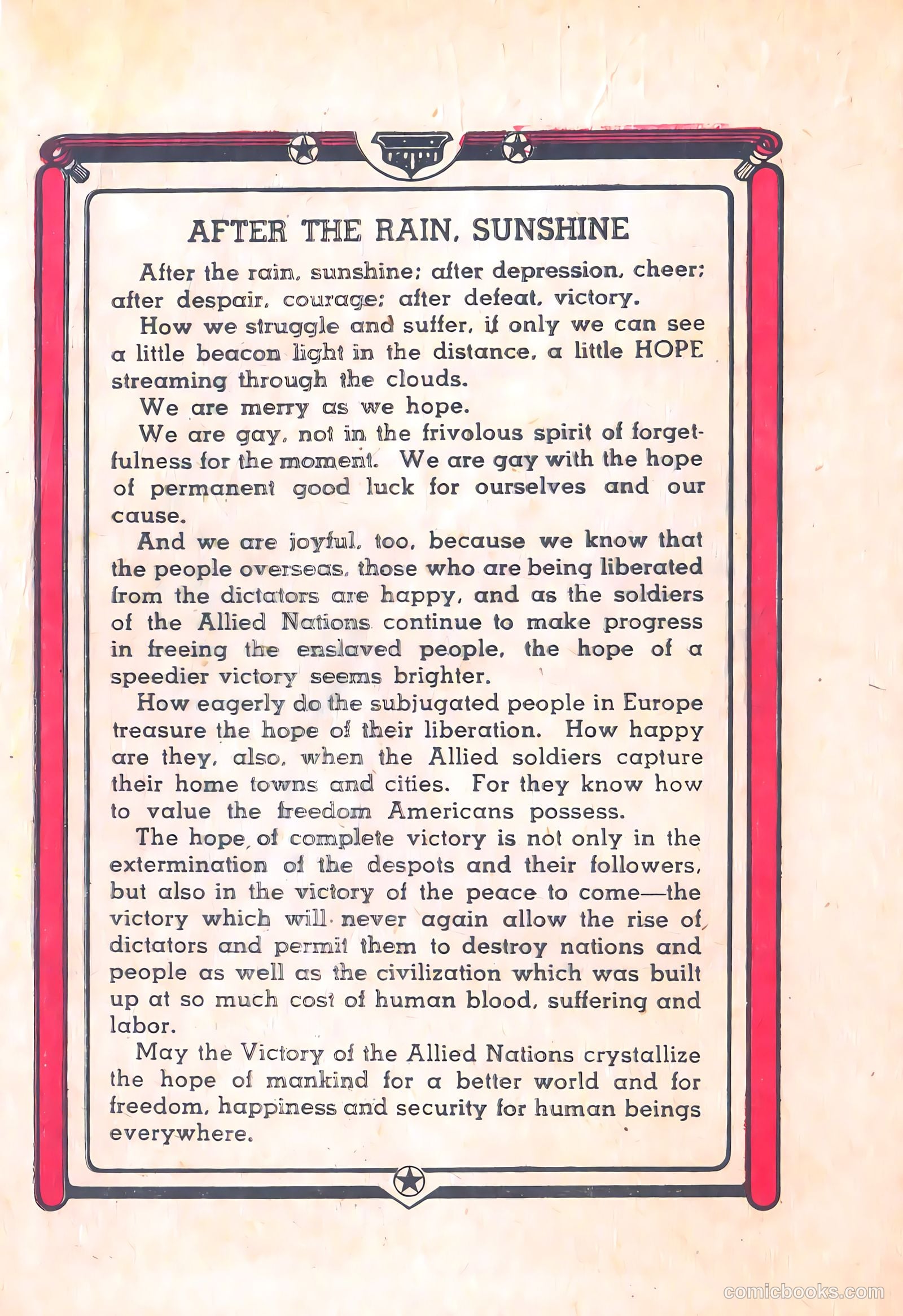Yankee Comics #6 (1943) — page 4 of 67