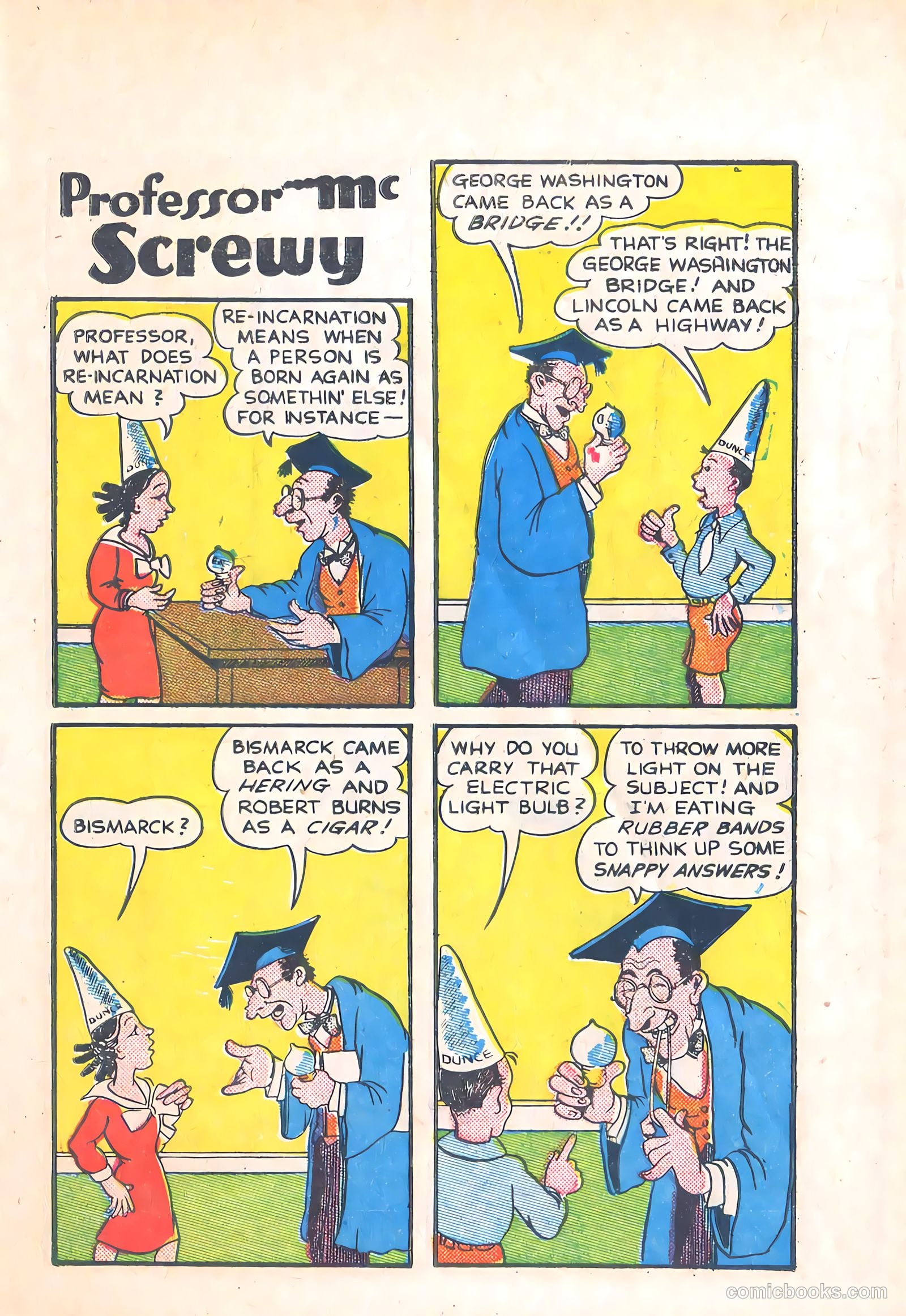 Yankee Comics #6 (1943) — page 50 of 67