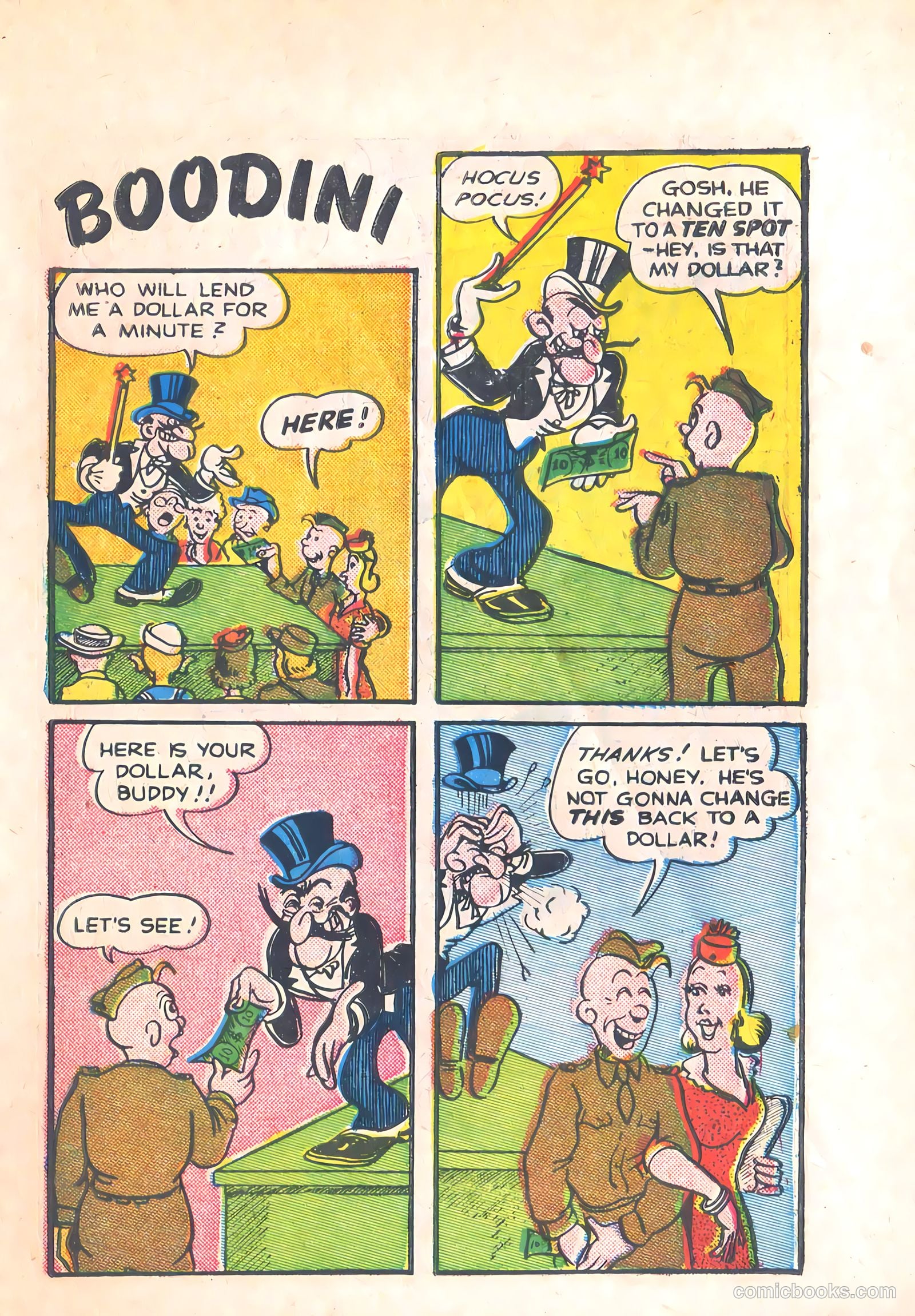 Yankee Comics #6 (1943) — page 58 of 67