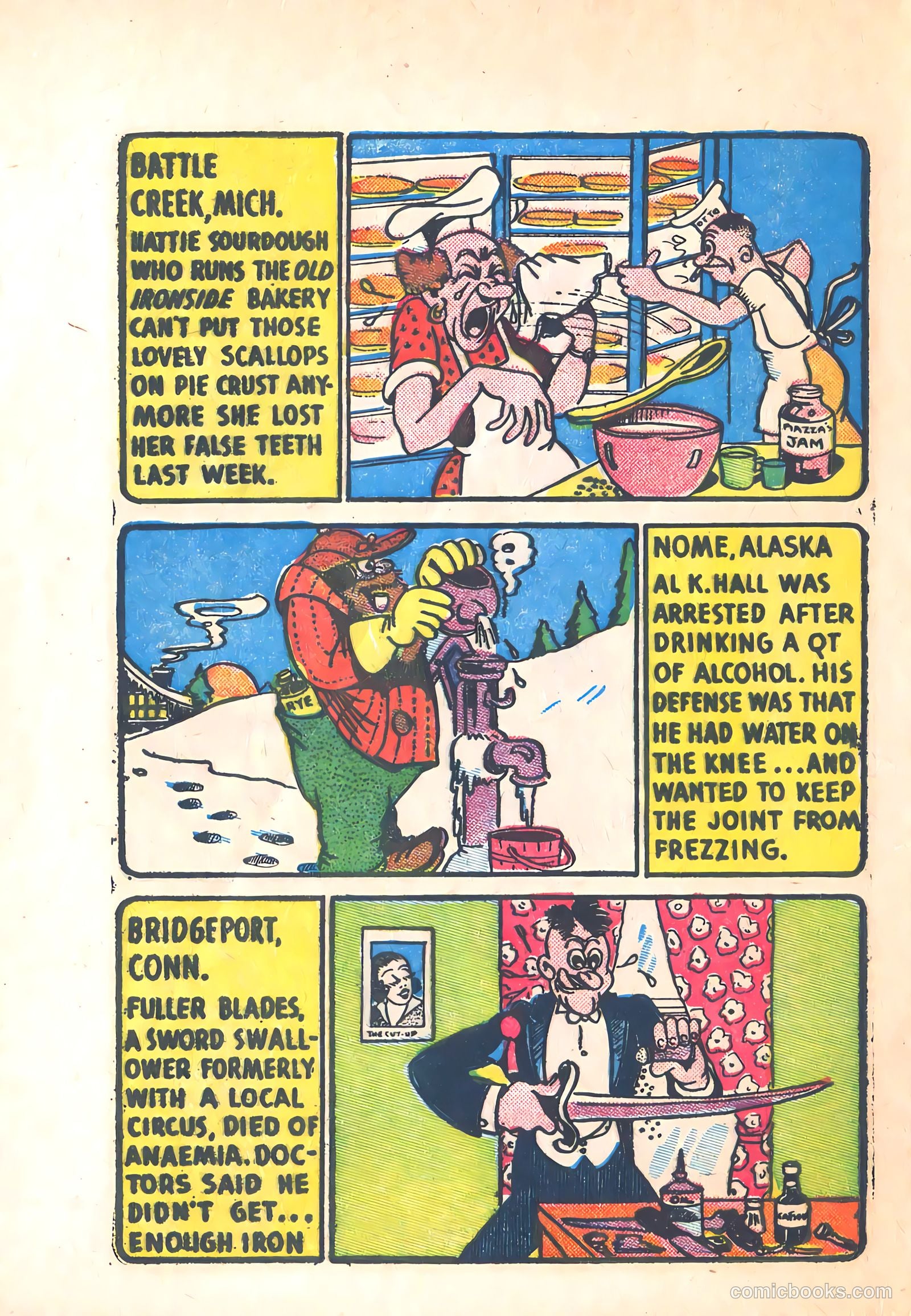 Yankee Comics #6 (1943) — page 61 of 67