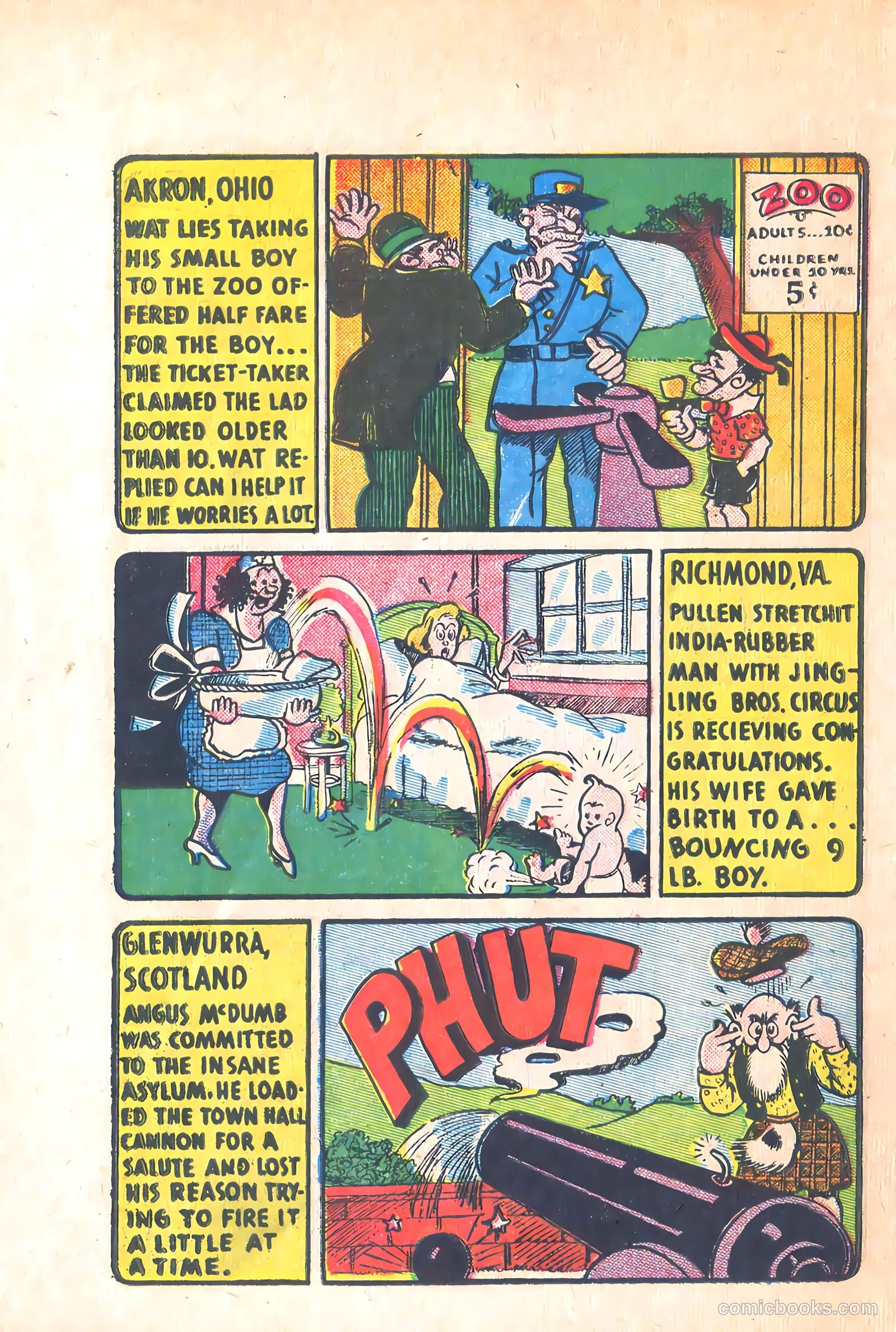 Yankee Comics #6 (1943) — page 63 of 67