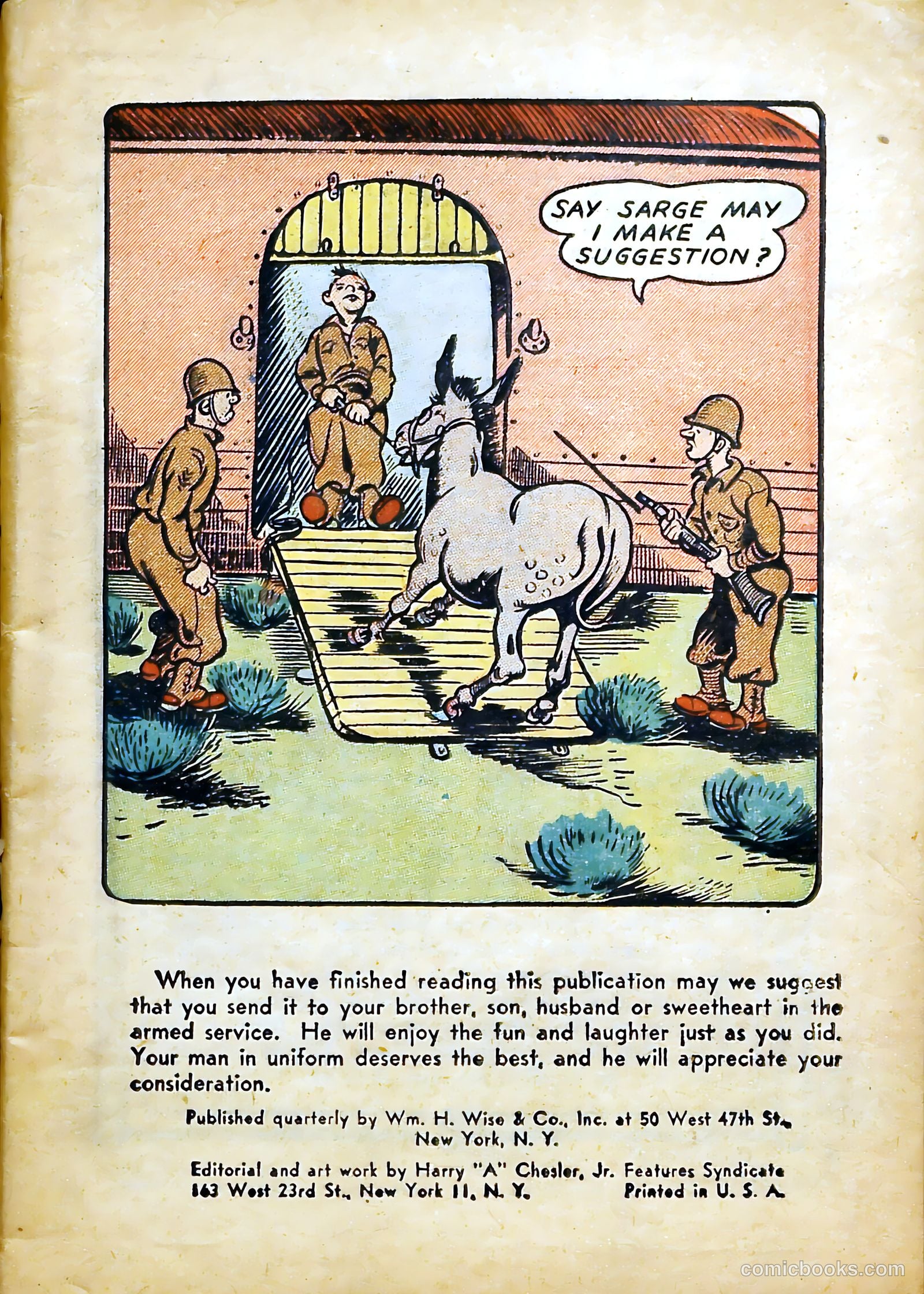 Yankee Comics #7 (1943) — page 3 of 70