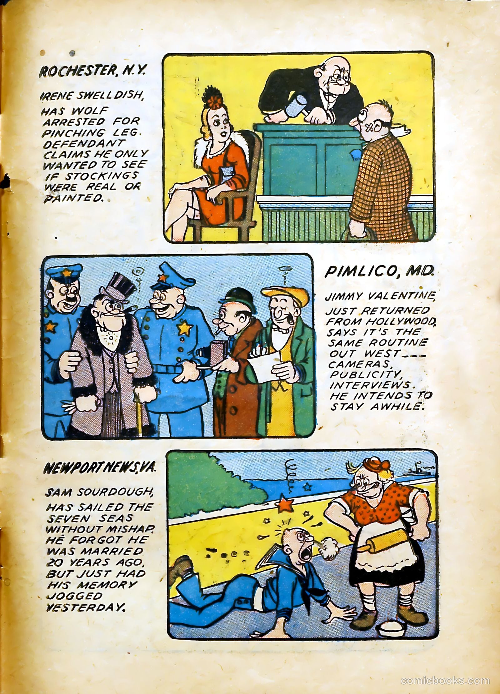 Yankee Comics #7 (1943) — page 64 of 70