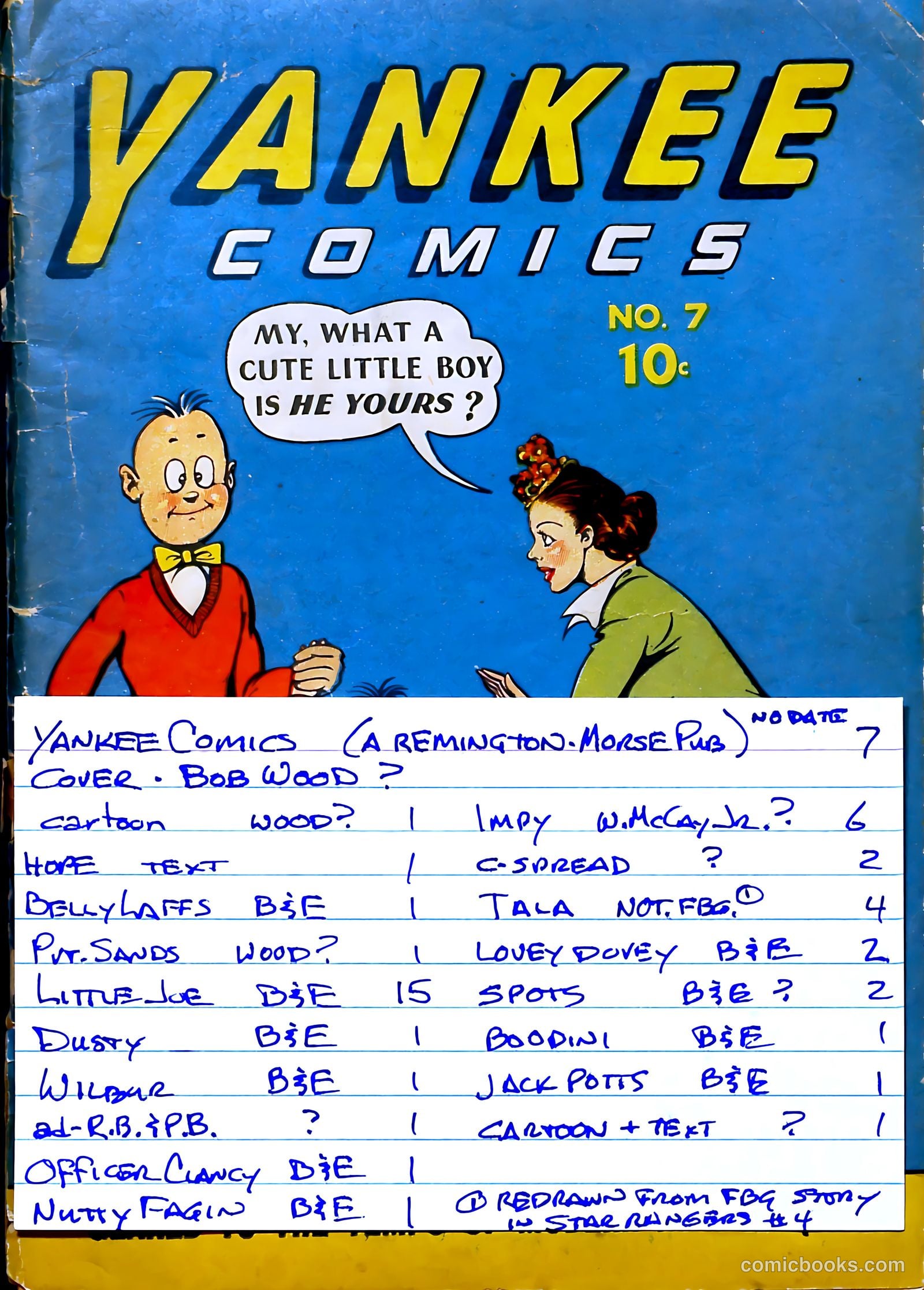 Yankee Comics #7 (1943) — page 69 of 70
