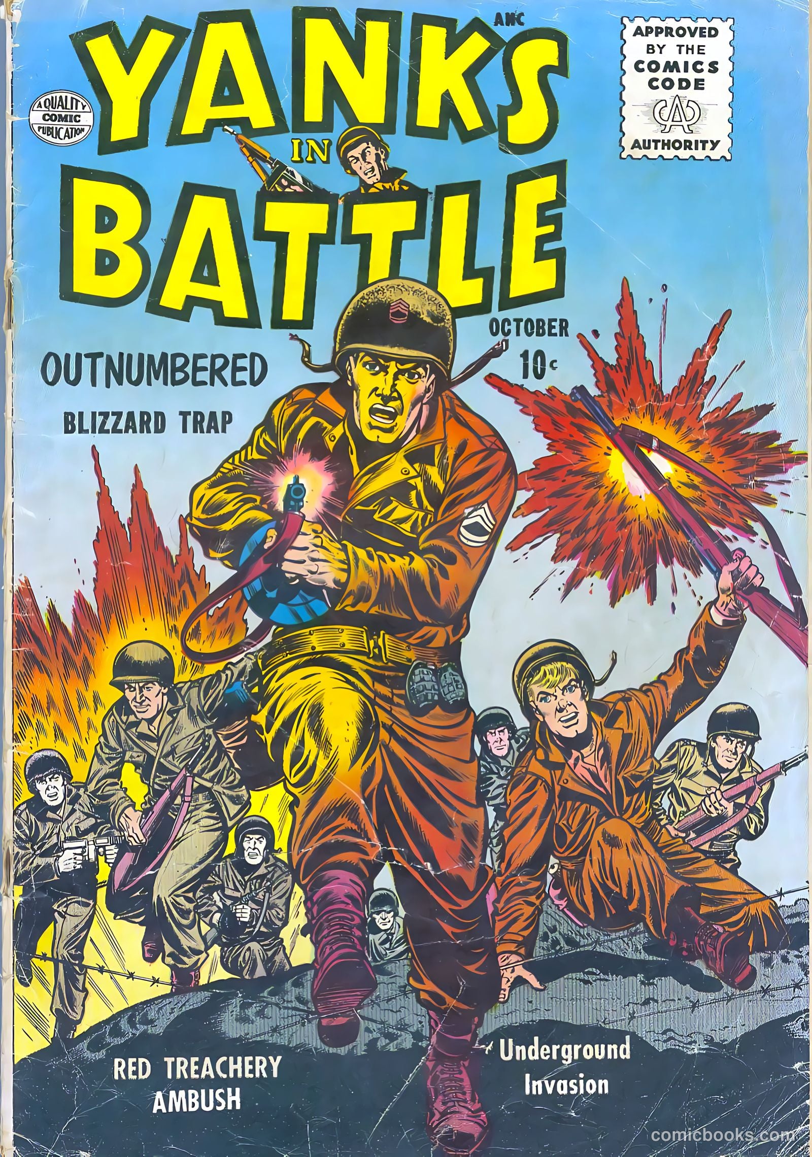 Yanks in Battle #2 (1956) — page 2 of 37