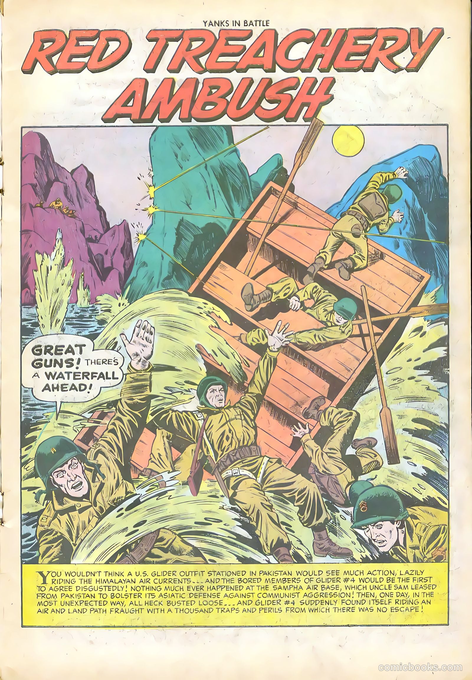 Yanks in Battle #2 (1956) — page 4 of 37