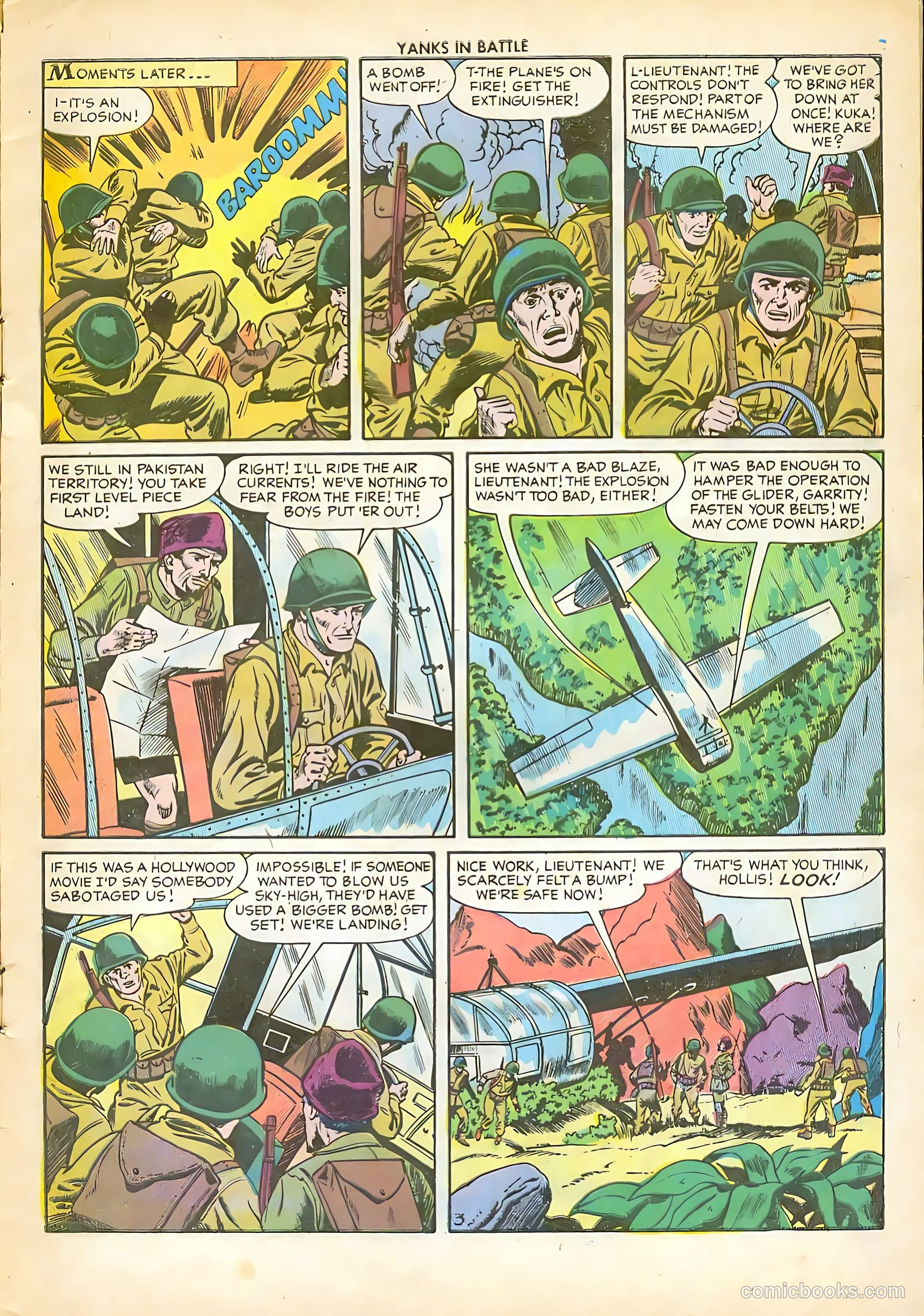 Yanks in Battle #2 (1956) — page 6 of 37