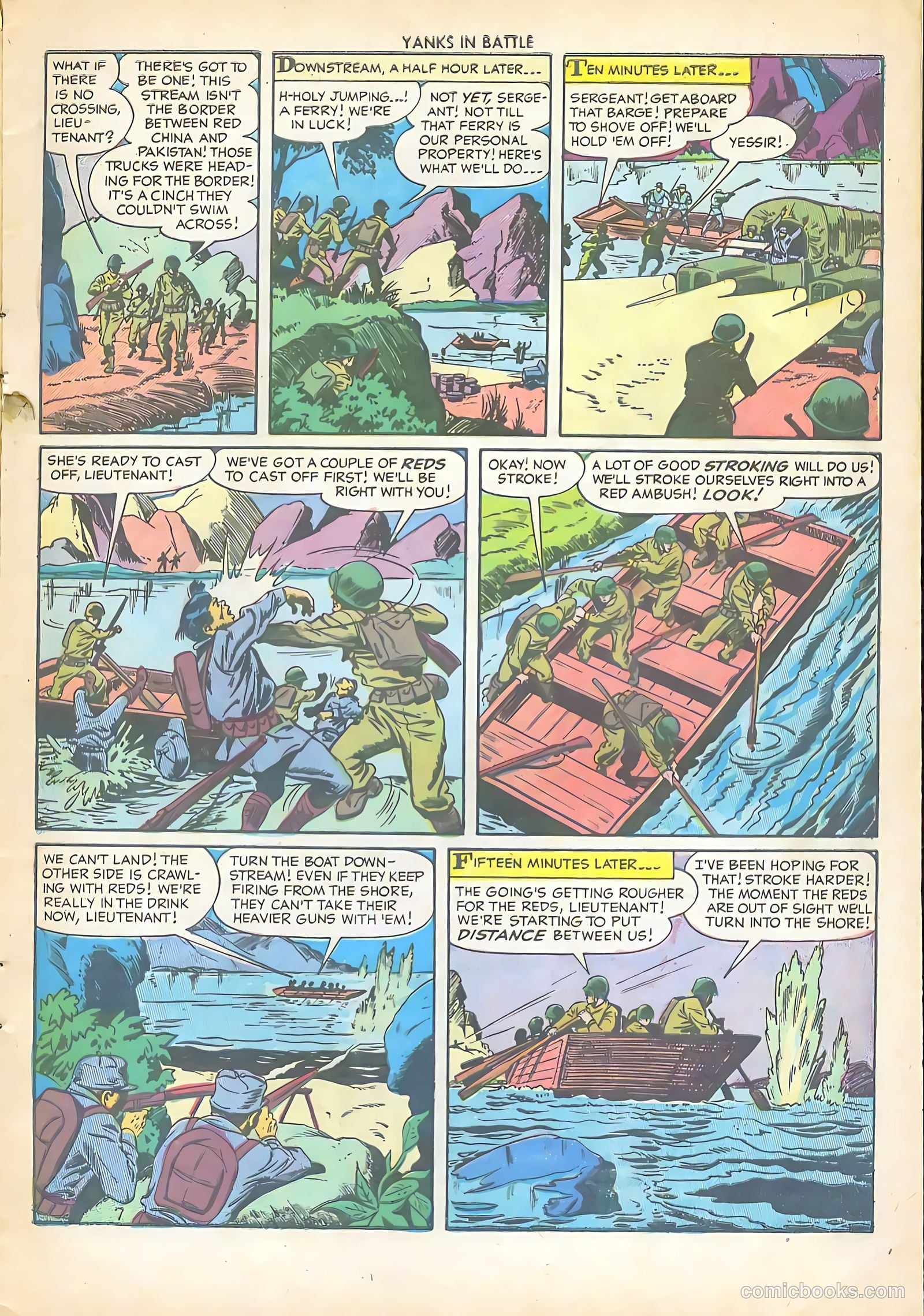 Yanks in Battle #2 (1956) — page 10 of 37