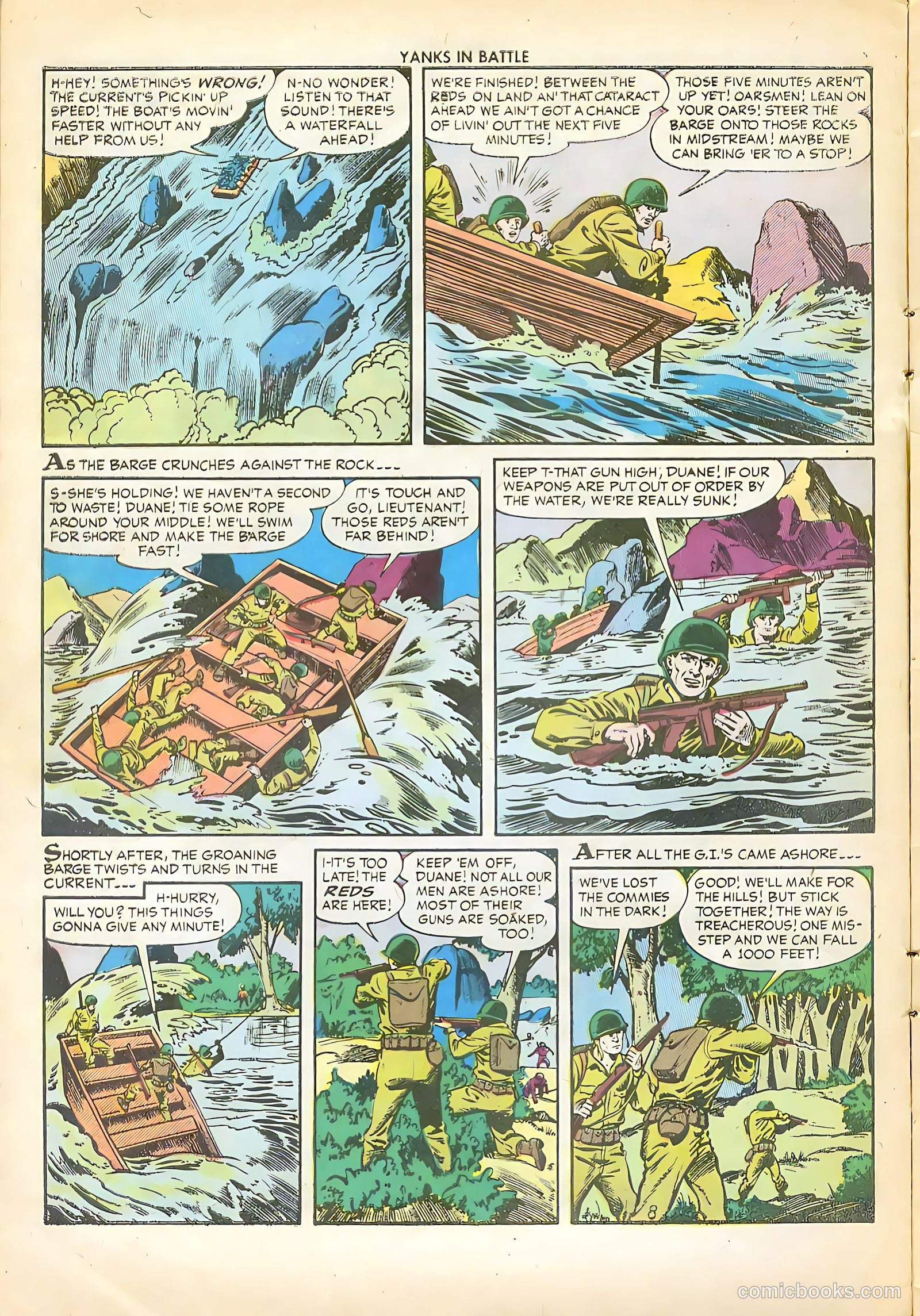 Yanks in Battle #2 (1956) — page 11 of 37