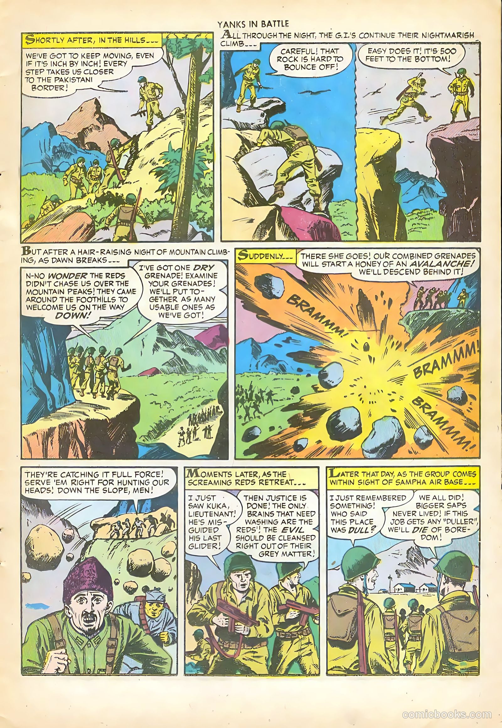 Yanks in Battle #2 (1956) — page 12 of 37