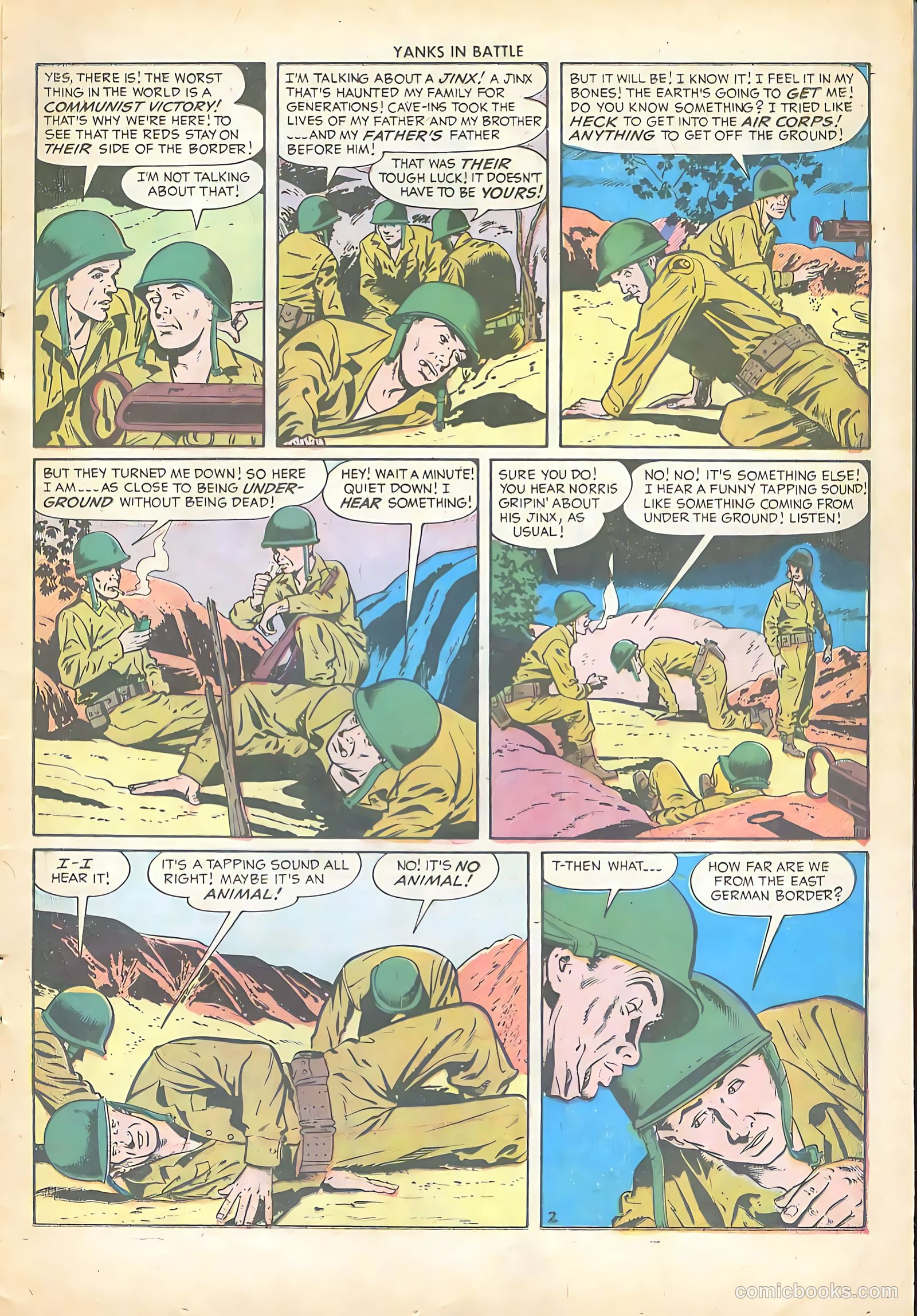 Yanks in Battle #2 (1956) — page 14 of 37