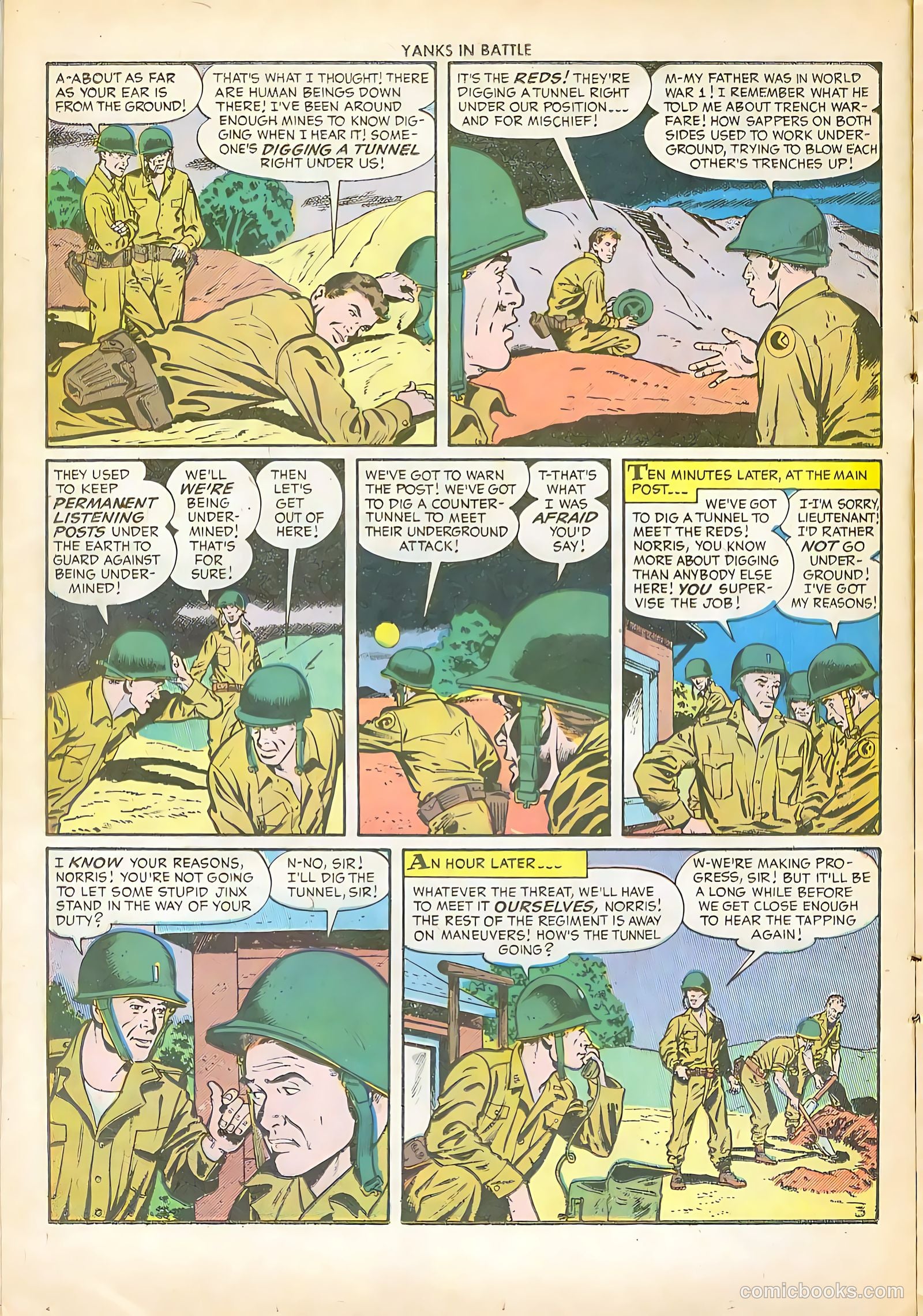Yanks in Battle #2 (1956) — page 15 of 37