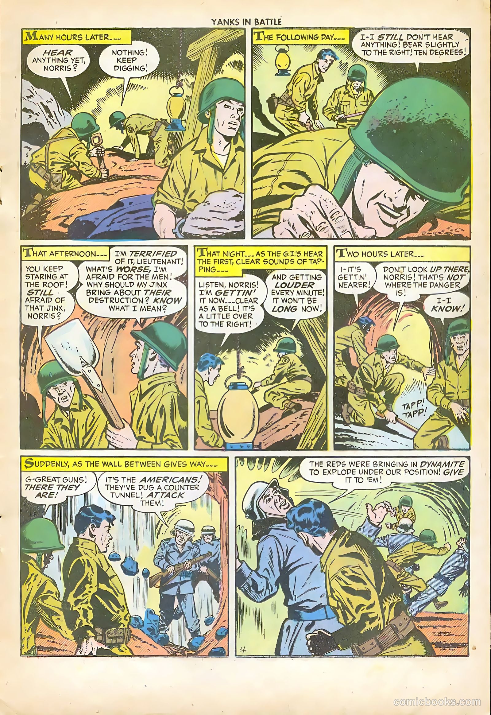 Yanks in Battle #2 (1956) — page 16 of 37