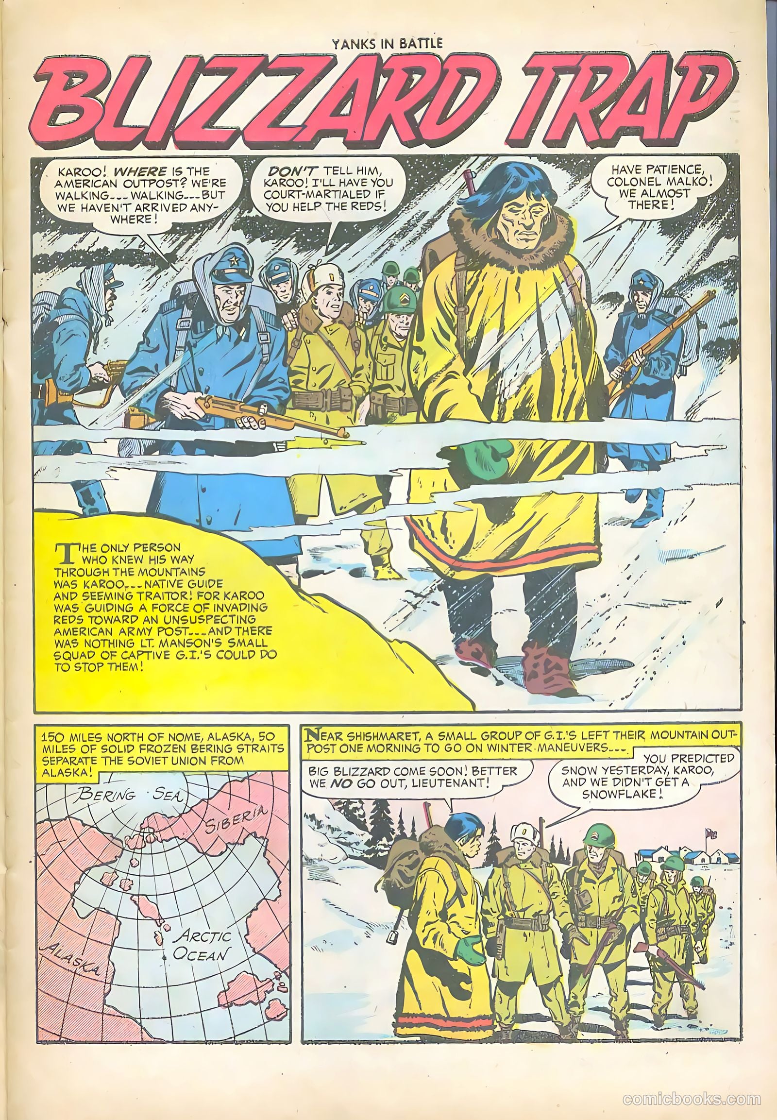 Yanks in Battle #2 (1956) — page 28 of 37