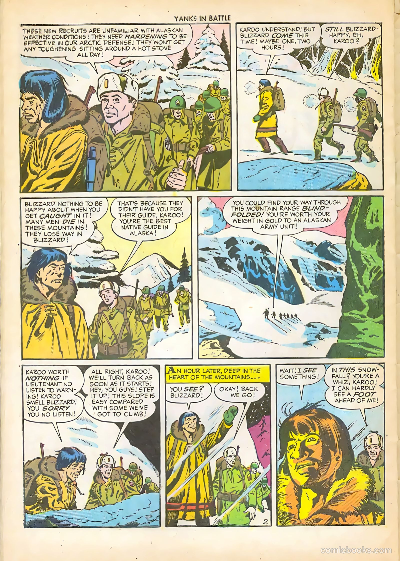 Yanks in Battle #2 (1956) — page 29 of 37