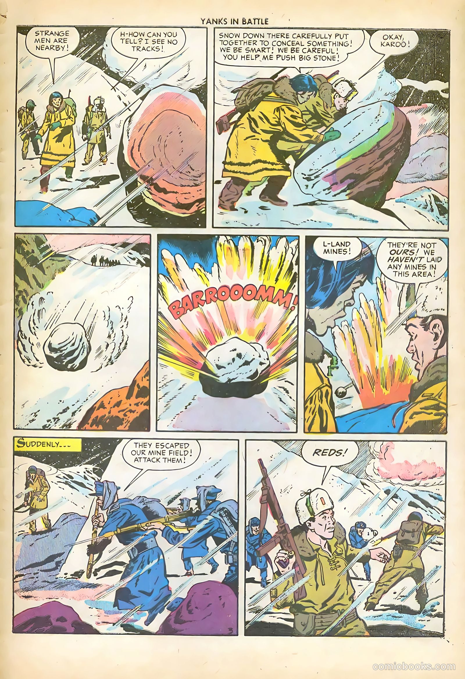 Yanks in Battle #2 (1956) — page 30 of 37