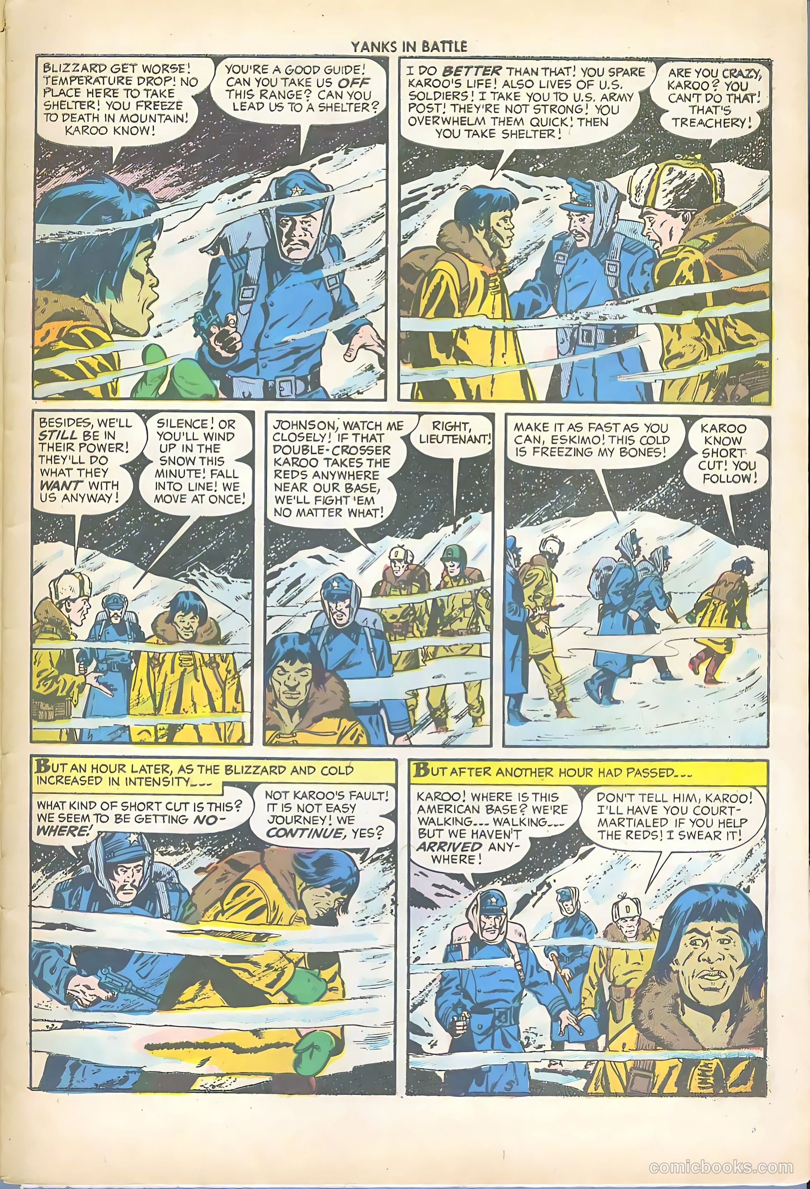 Yanks in Battle #2 (1956) — page 32 of 37