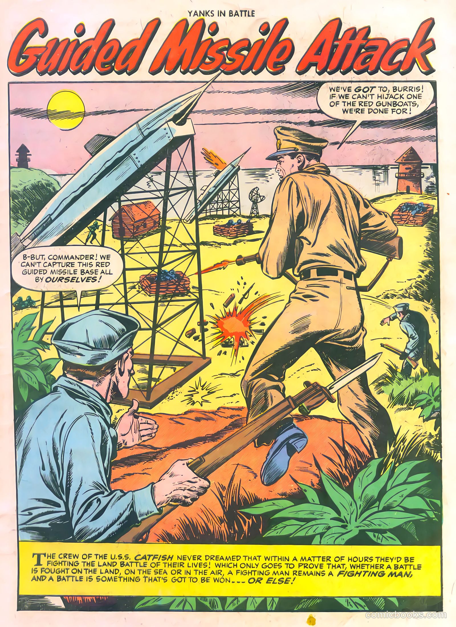 Yanks in Battle #3 (1956) — page 3 of 36