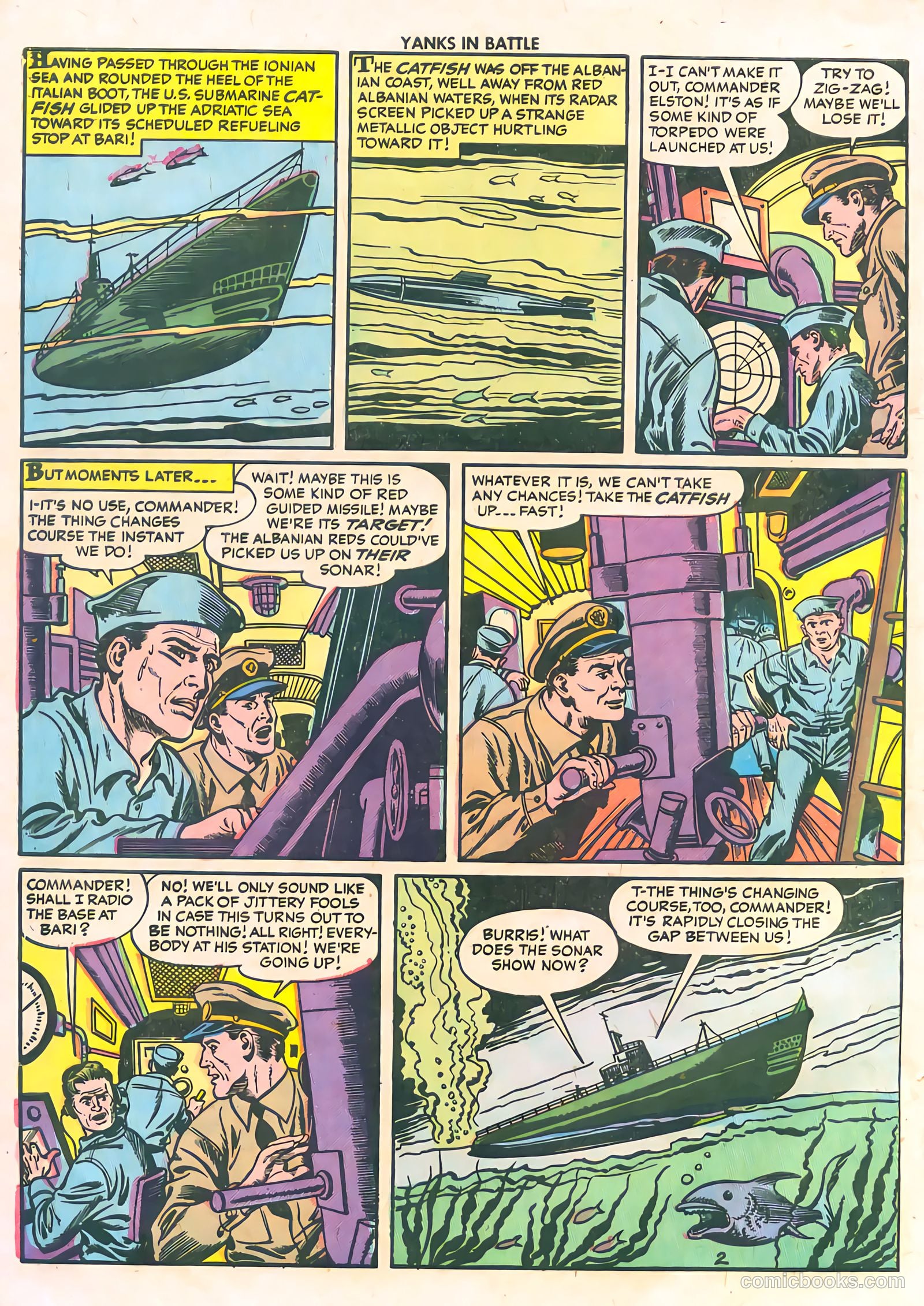 Yanks in Battle #3 (1956) — page 4 of 36