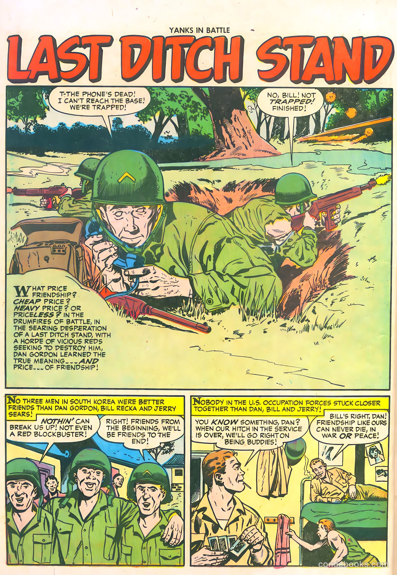 Yanks in Battle #3 (1956) — page 12 of 36