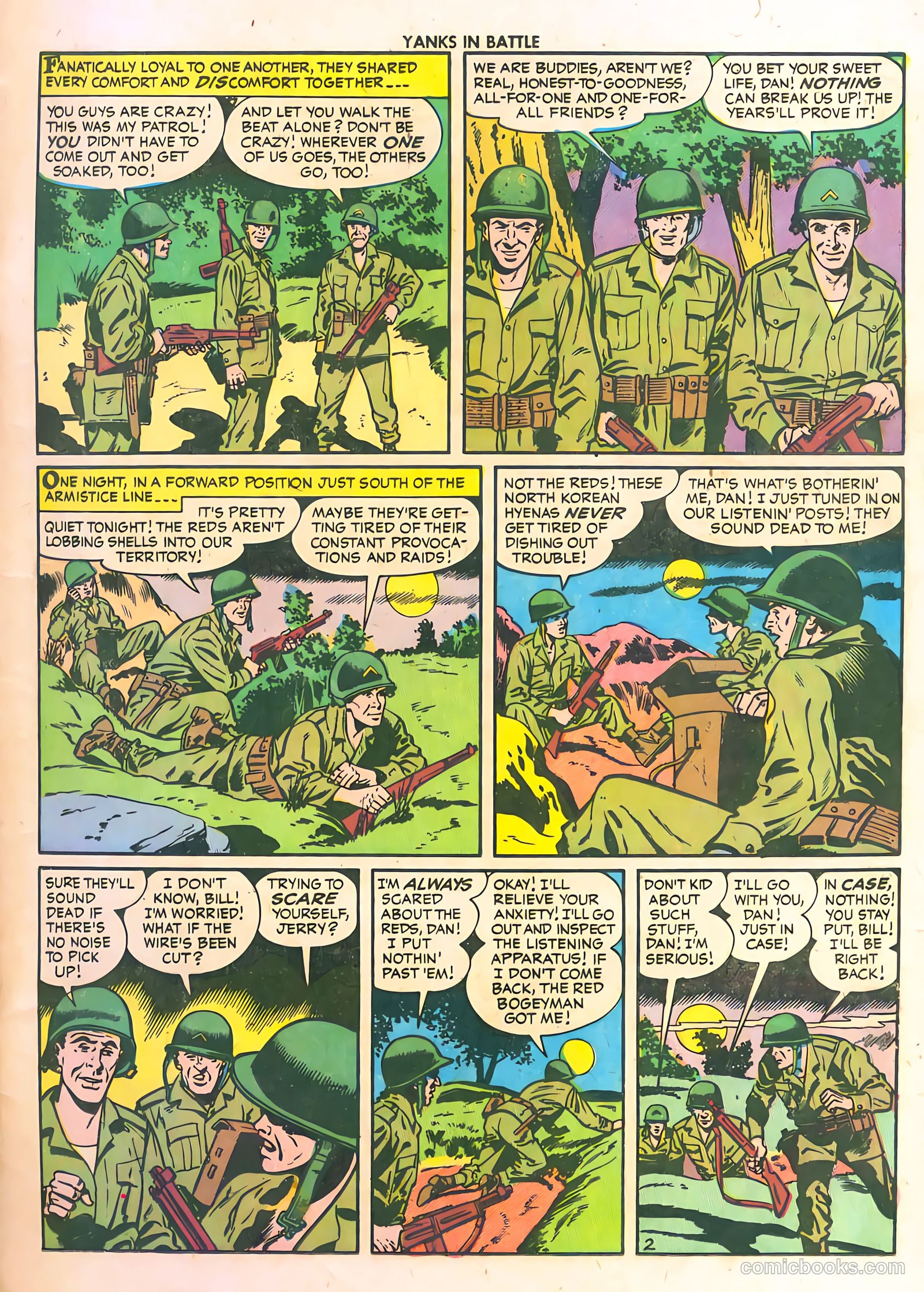 Yanks in Battle #3 (1956) — page 13 of 36