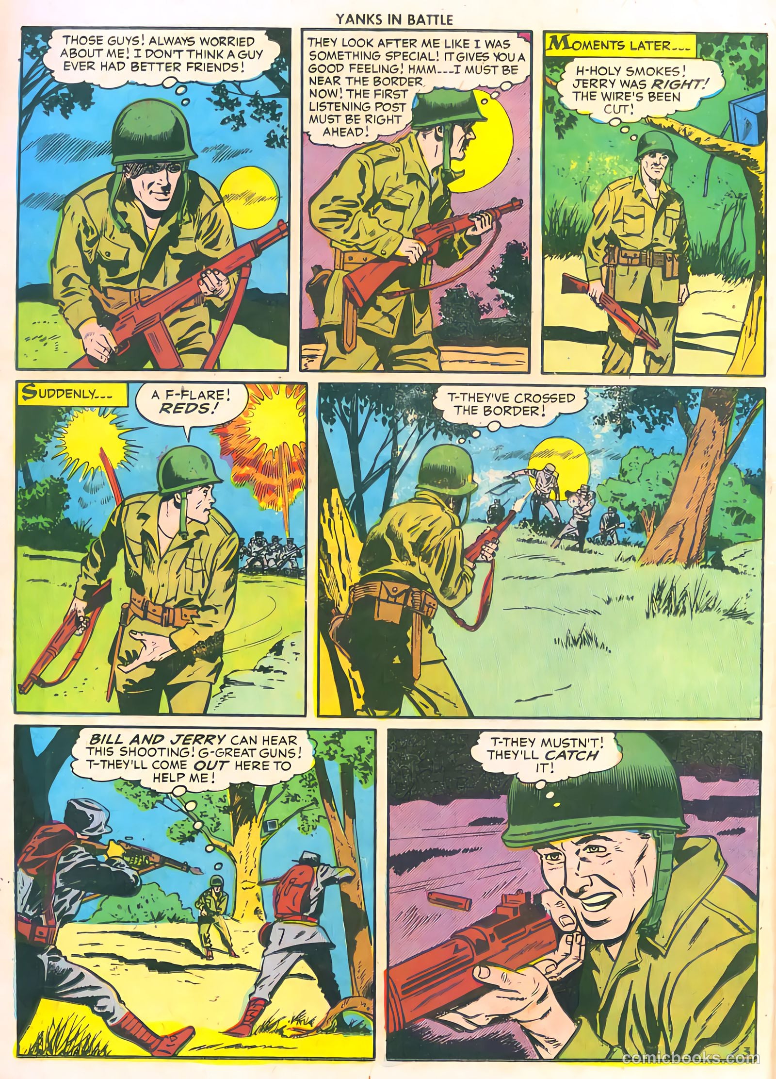 Yanks in Battle #3 (1956) — page 14 of 36