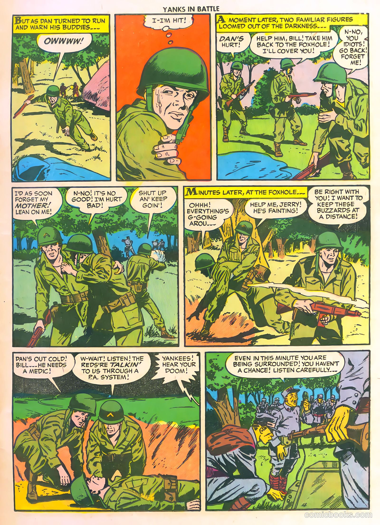 Yanks in Battle #3 (1956) — page 15 of 36