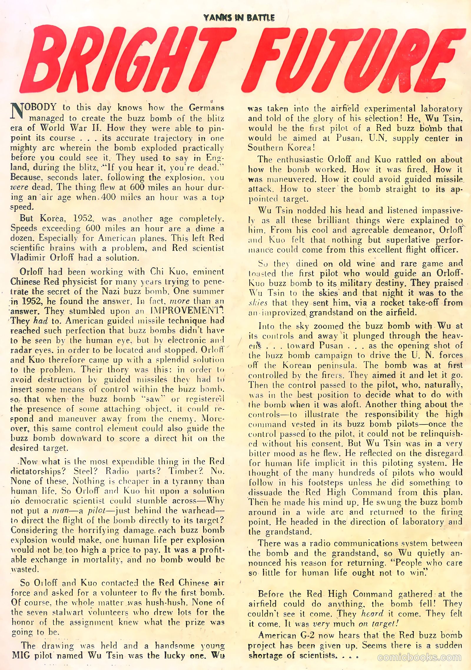 Yanks in Battle #3 (1956) — page 26 of 36