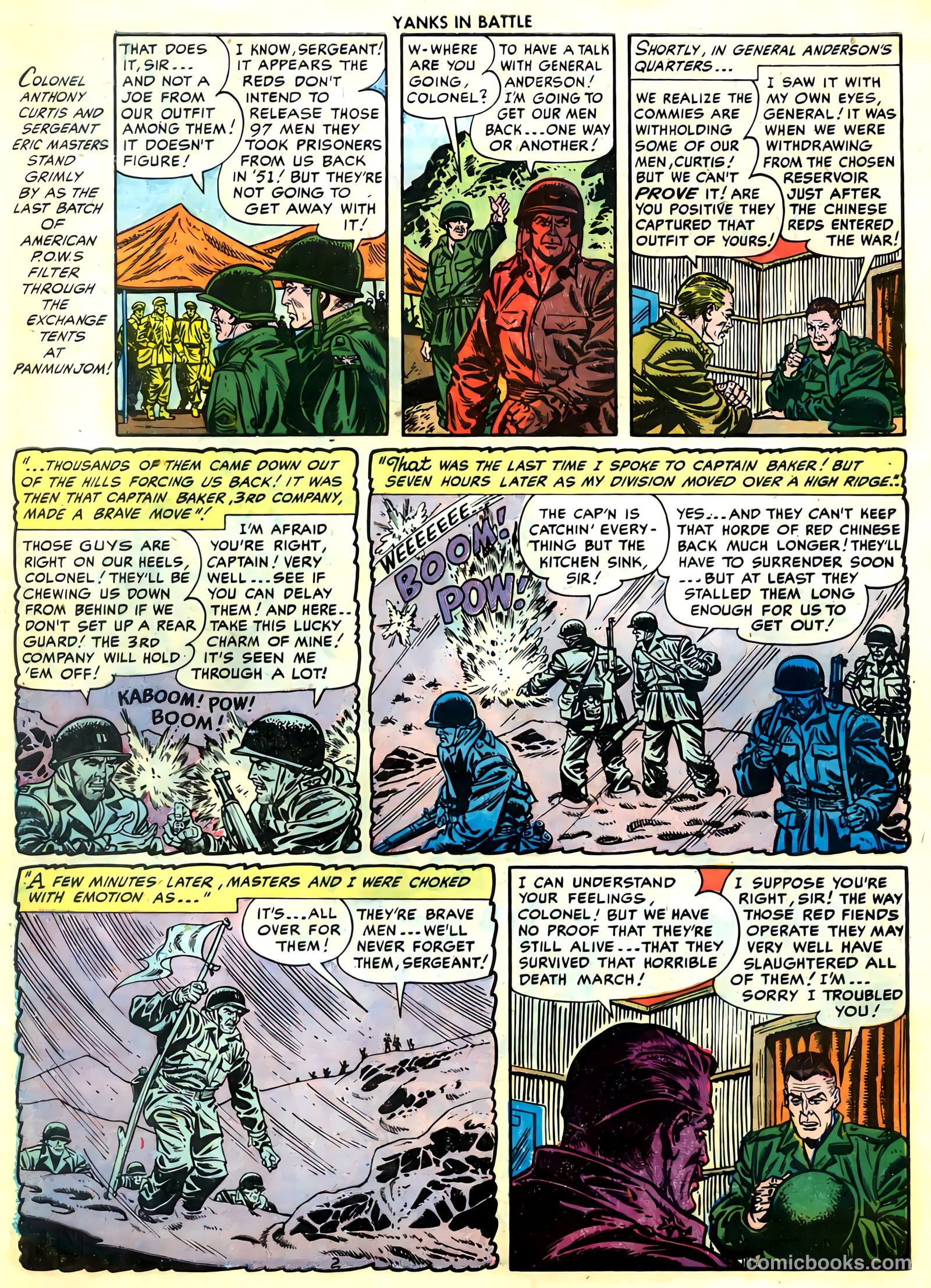 Yanks in Battle #4 (1956) — page 4 of 36