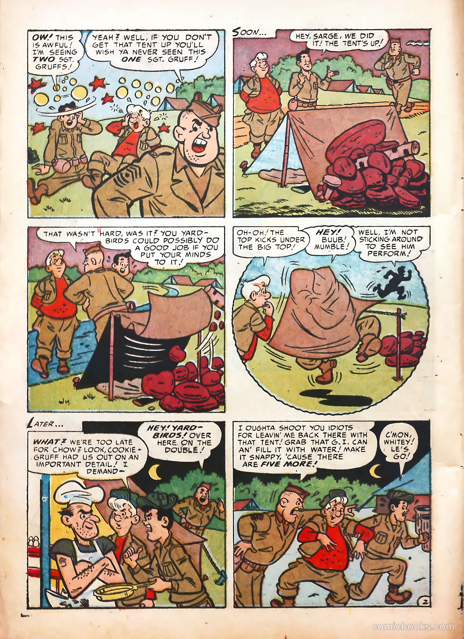 Yardbirds #1 (1952) — page 4 of 36