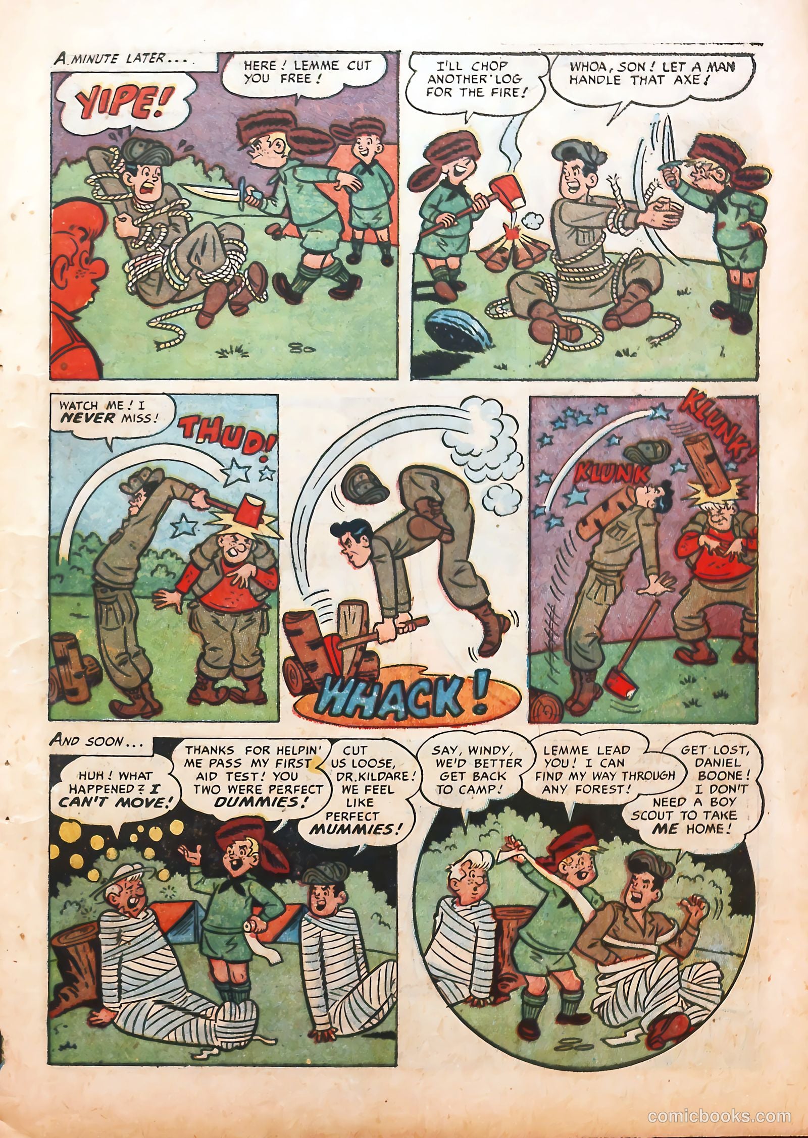Yardbirds #1 (1952) — page 7 of 36