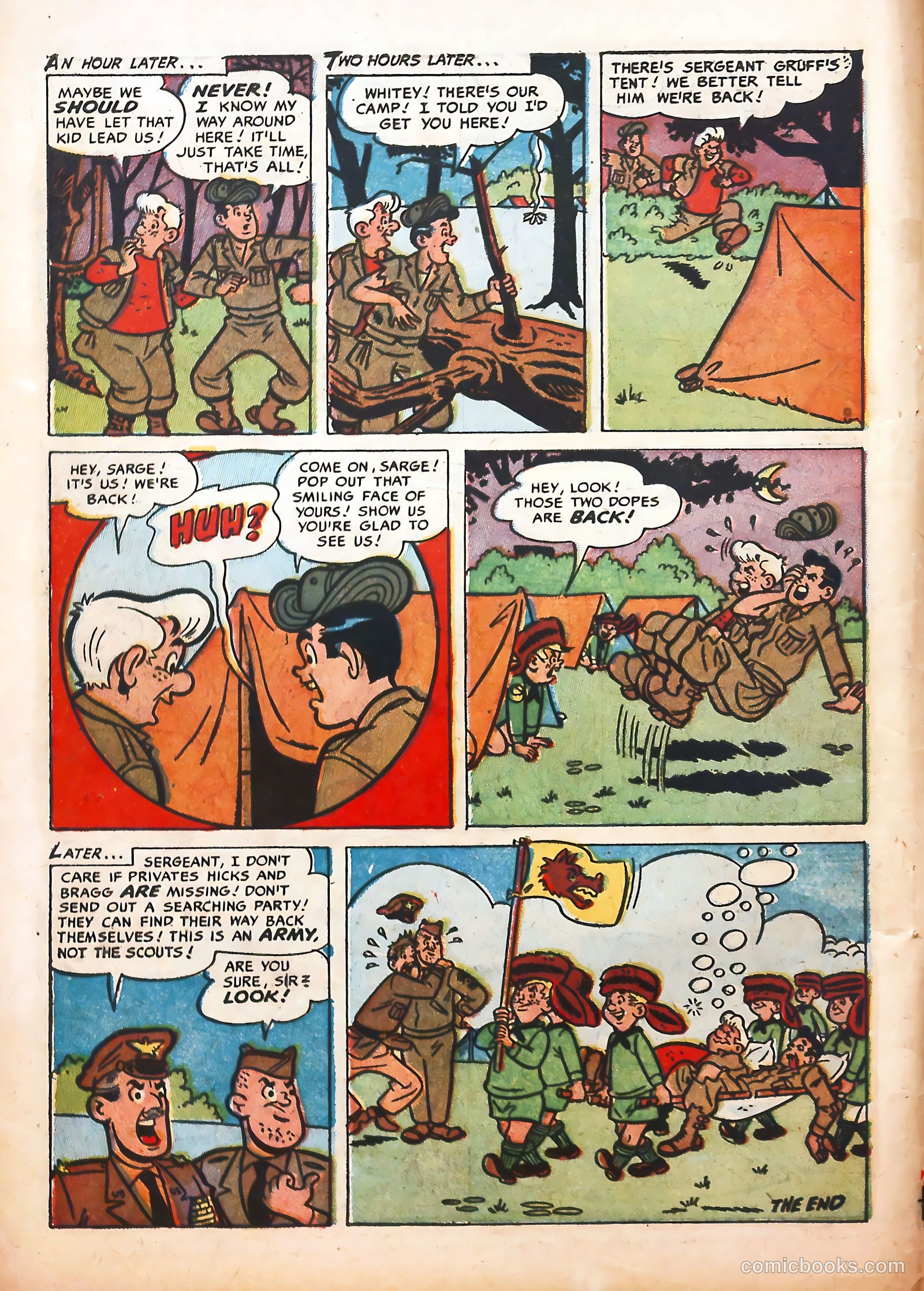 Yardbirds #1 (1952) — page 8 of 36