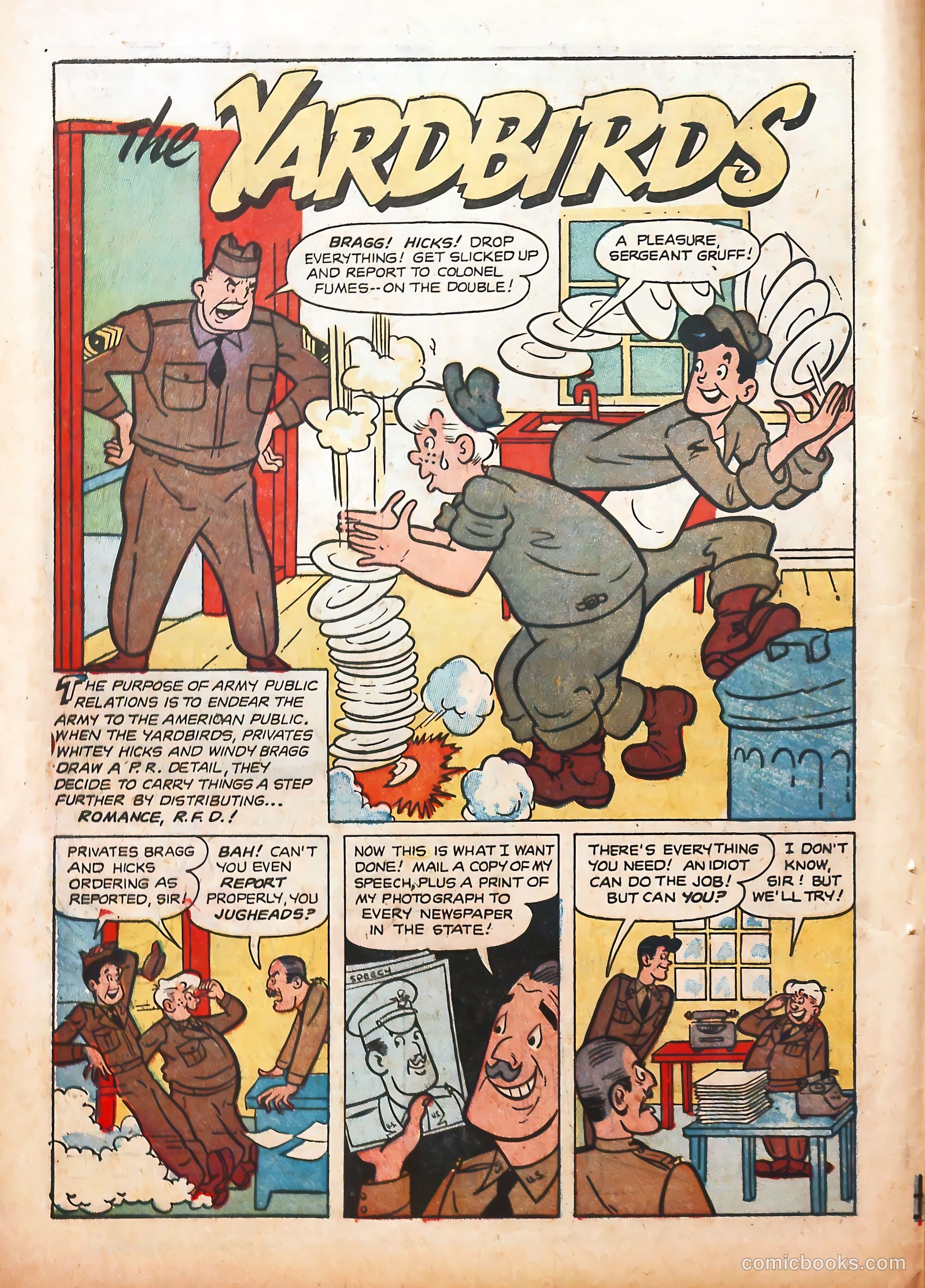 Yardbirds #1 (1952) — page 10 of 36