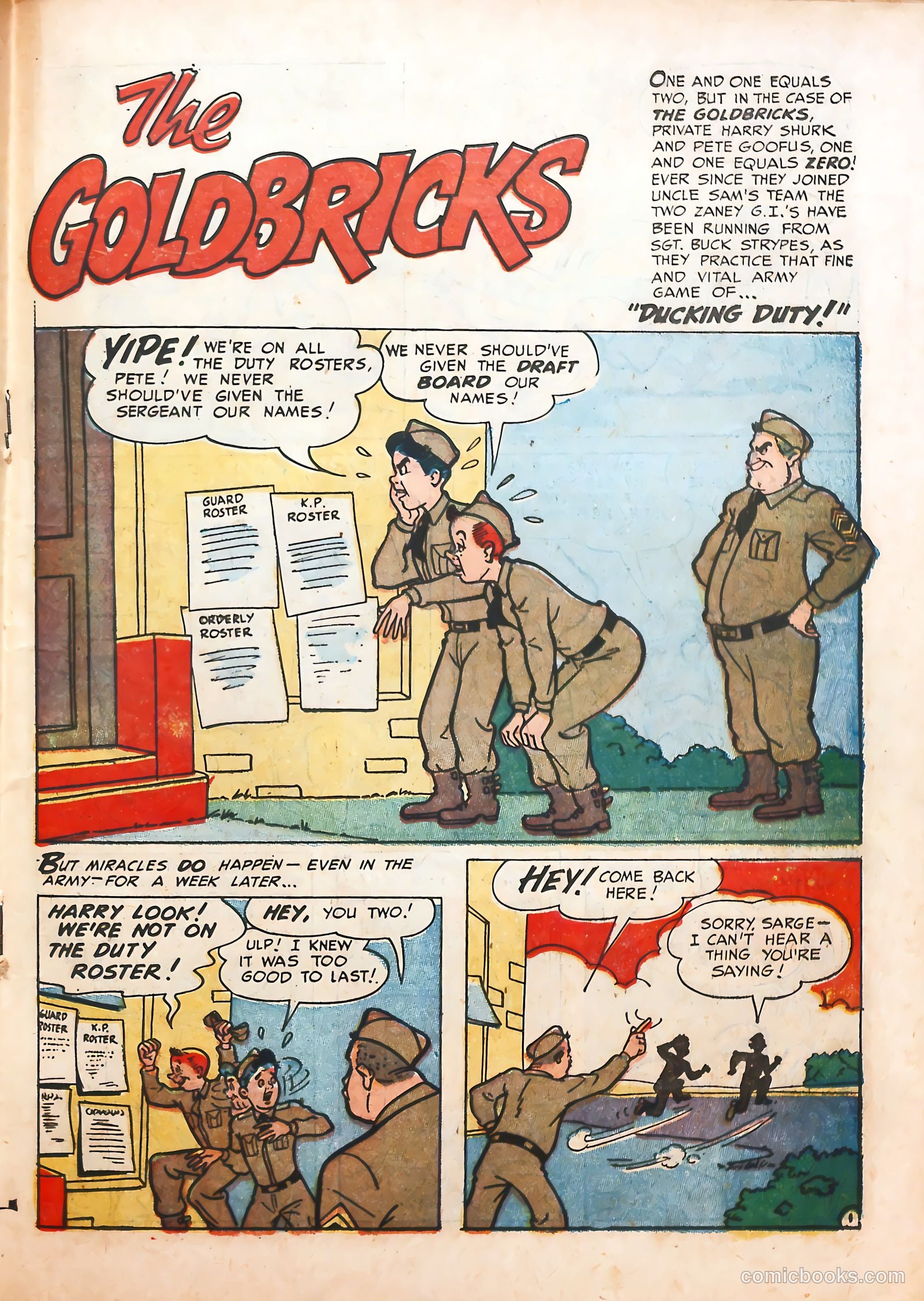 Yardbirds #1 (1952) — page 19 of 36
