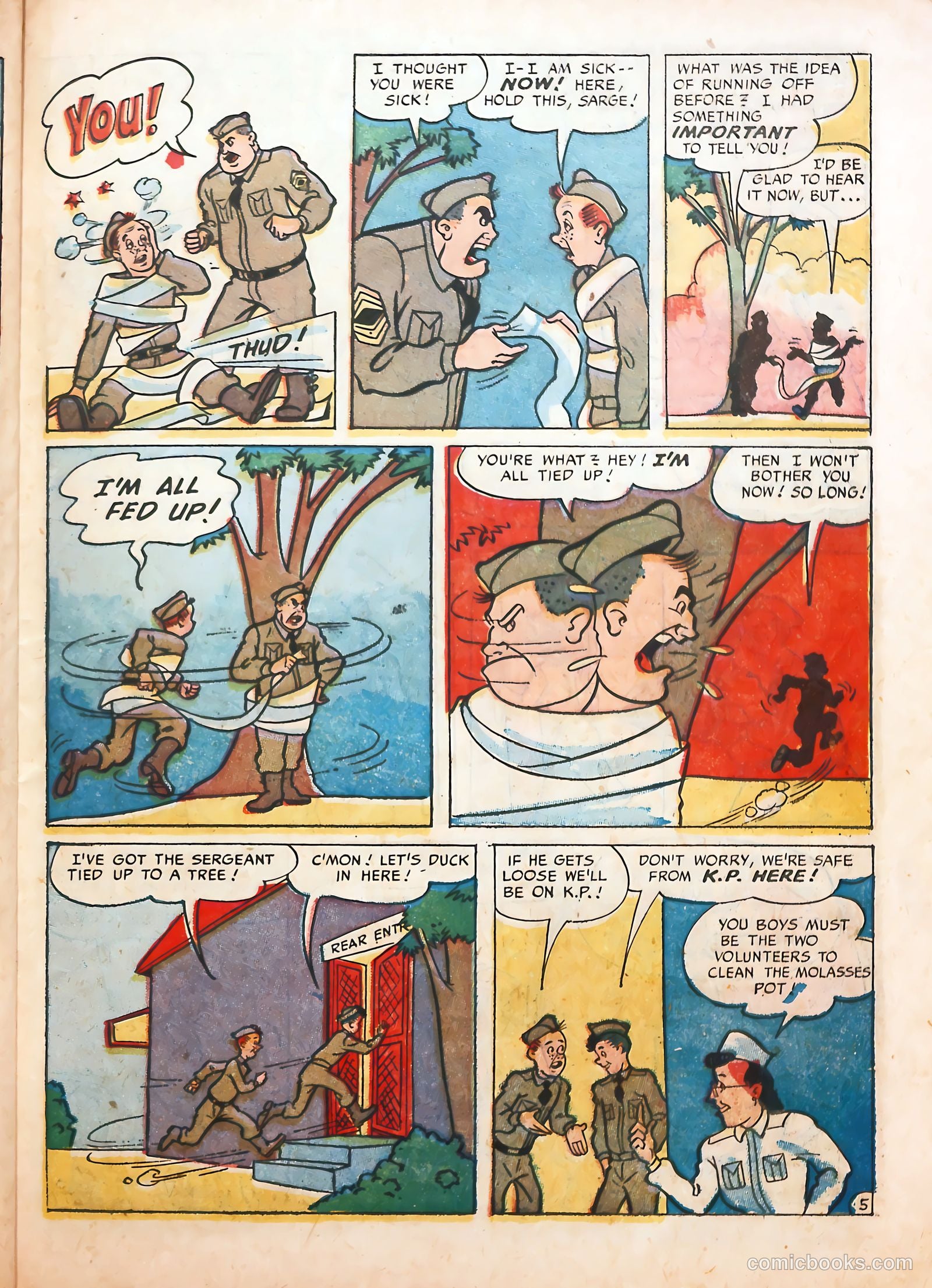 Yardbirds #1 (1952) — page 23 of 36