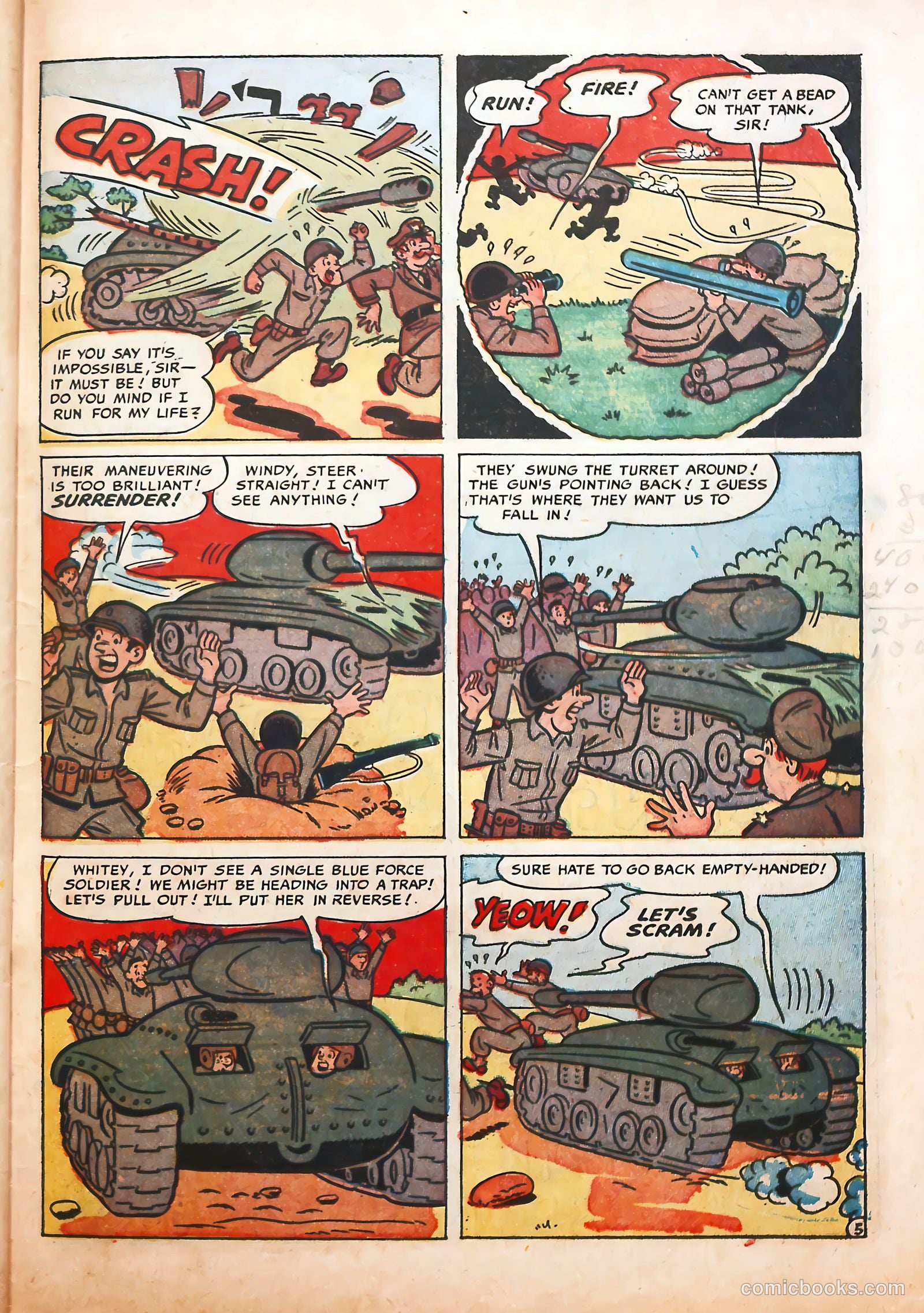 Yardbirds #1 (1952) — page 31 of 36