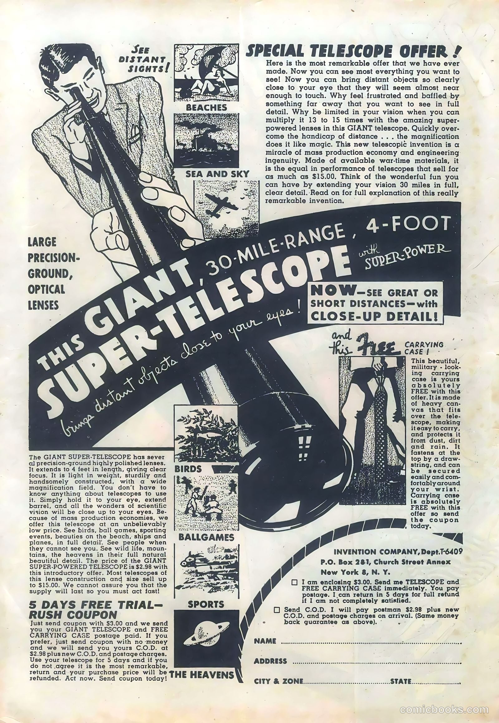 Yellowjacket Comics #1 (1944) — page 2 of 52